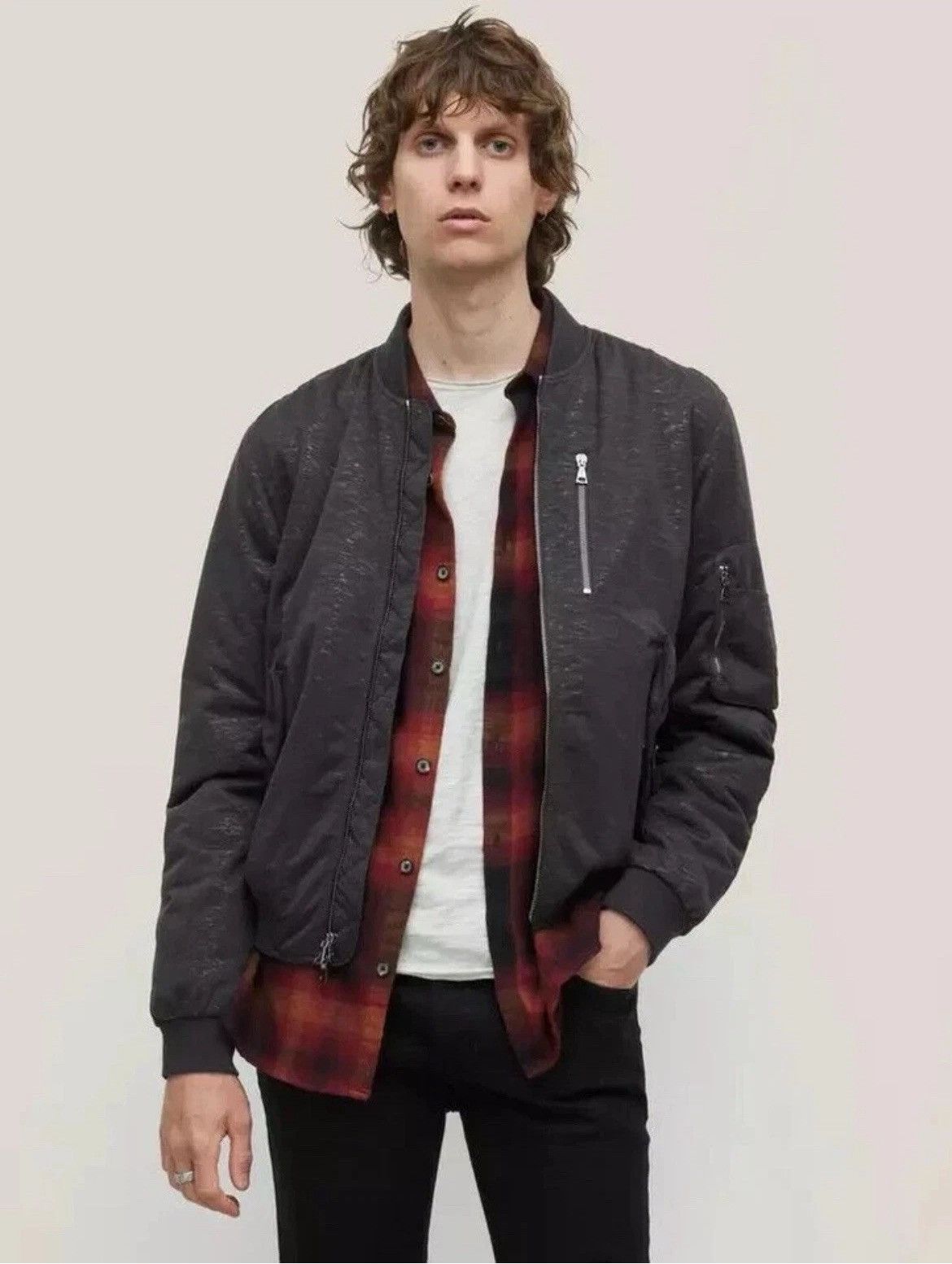 John Varvatos Sutter bomber size EU 46 USA 36 Size US S / EU 44-46 / 1 - 1 Thumbnail