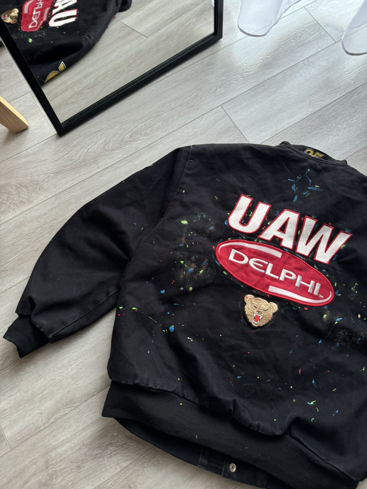JH Design × Vintage Vintage JH Design UAW Delphi Jerry Nadeau Racing Jacket 25 Size US L / EU 52-54 / 3 - 7 Thumbnail