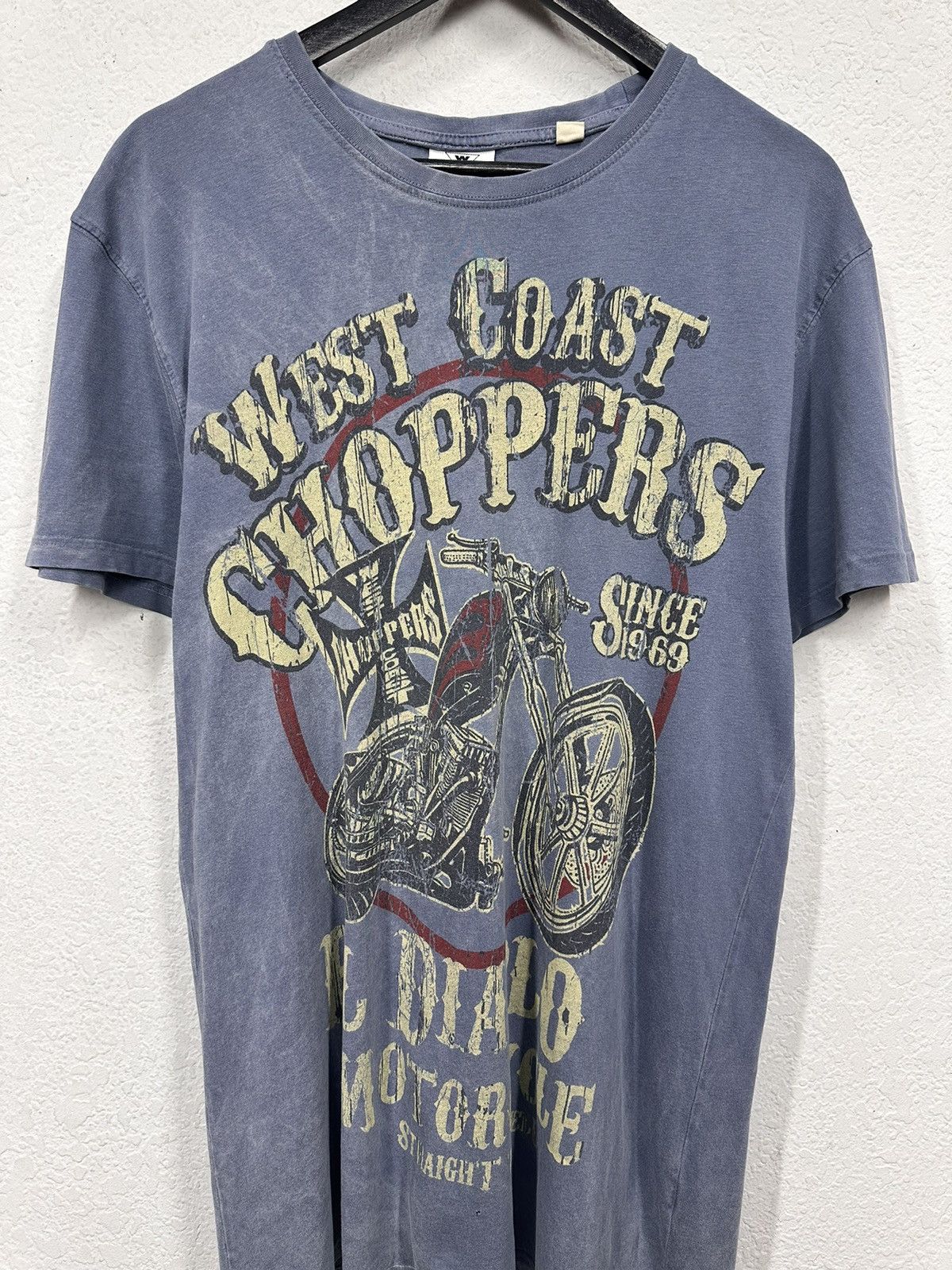 West Coast Choppers Vintage West Choppers T-Shirt Harley Davidson Y2k Rare Faded Size US M / EU 48-50 / 2 - 2 Thumbnail