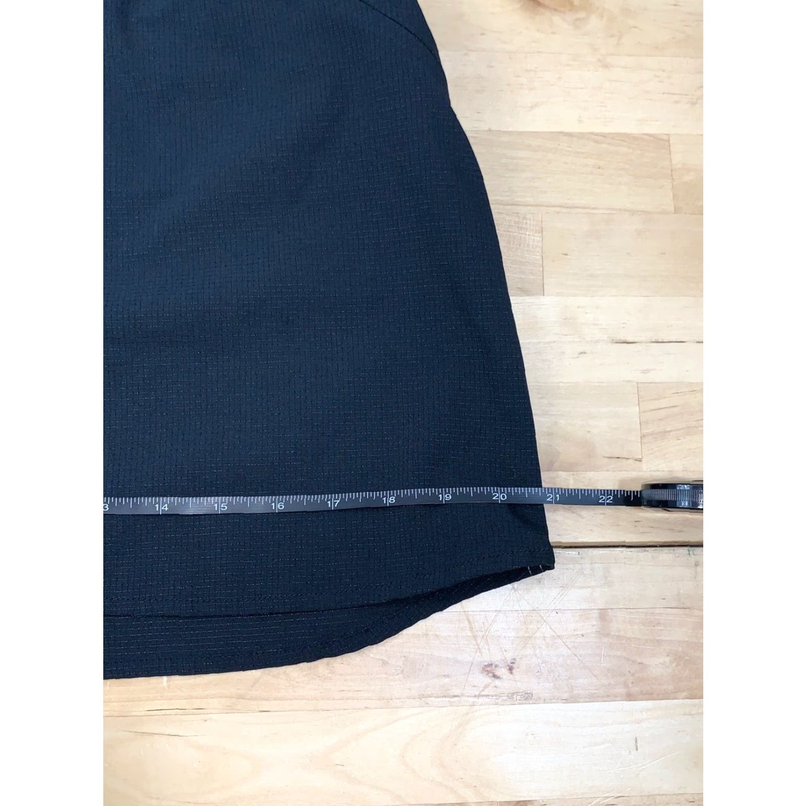 Vintage Kuhl Womens Skirt Black Size 6 Pockets Casual A-Line Short Plus Womens Size 28" / US 6 / IT 42 - 5 Thumbnail
