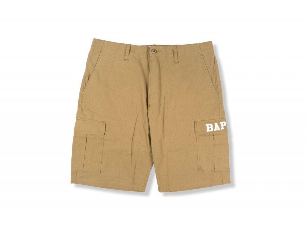 image of Bape Go Skate Summer Shorts in Beige, Men's (Size 36)