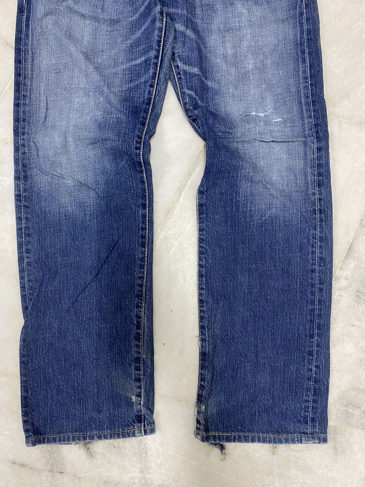 Levi's Size 30x29 Vintage Levis Distressed Jeans Faded Pants Denim Size US 30 / EU 46 - 2 Thumbnail