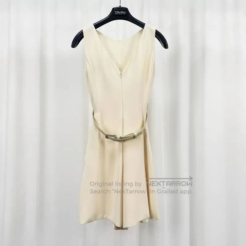 Dior Dior Pleated Dress in Summer Ivory Silk . Size XS / US 0-2 / IT 36-38 - 1 Thumbnail