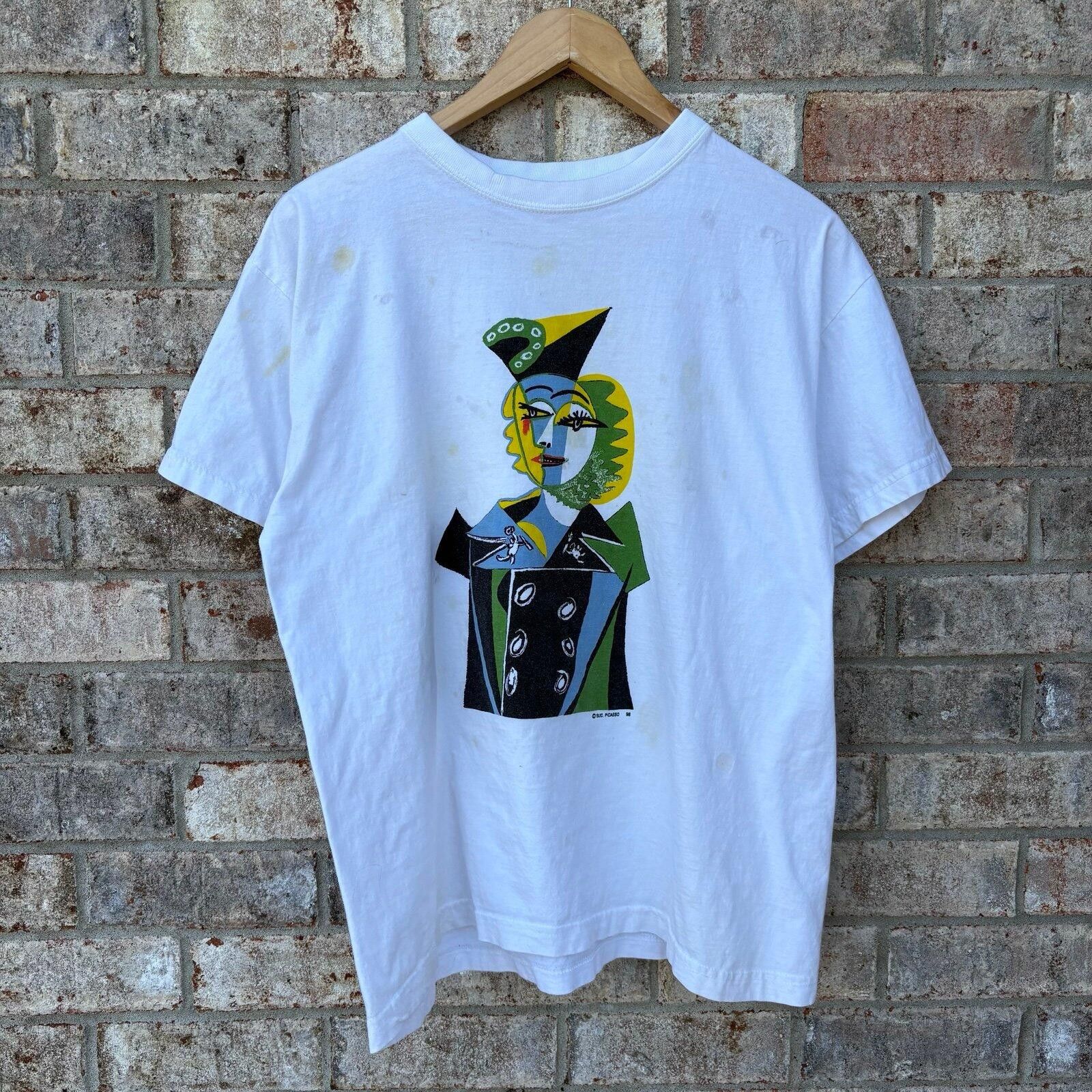 Other Vintage 90s Picasso art tee Size US M / EU 48-50 / 2 - 1 Thumbnail