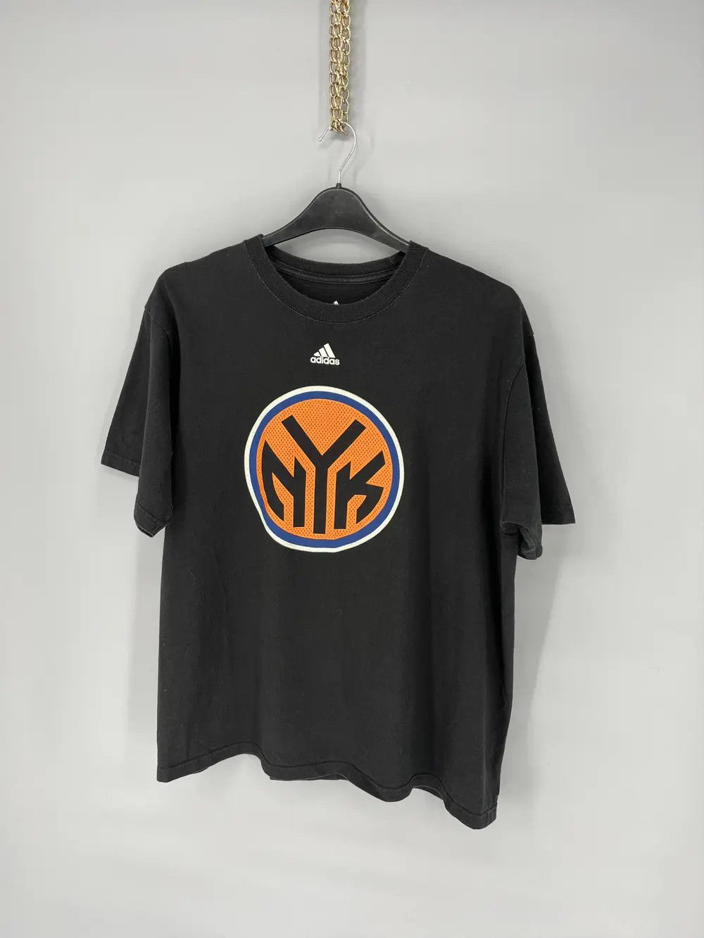 Adidas × NBA Vintage Y2K Adidas T-Shirt New York Size US L / EU 52-54 / 3 - 3 Thumbnail