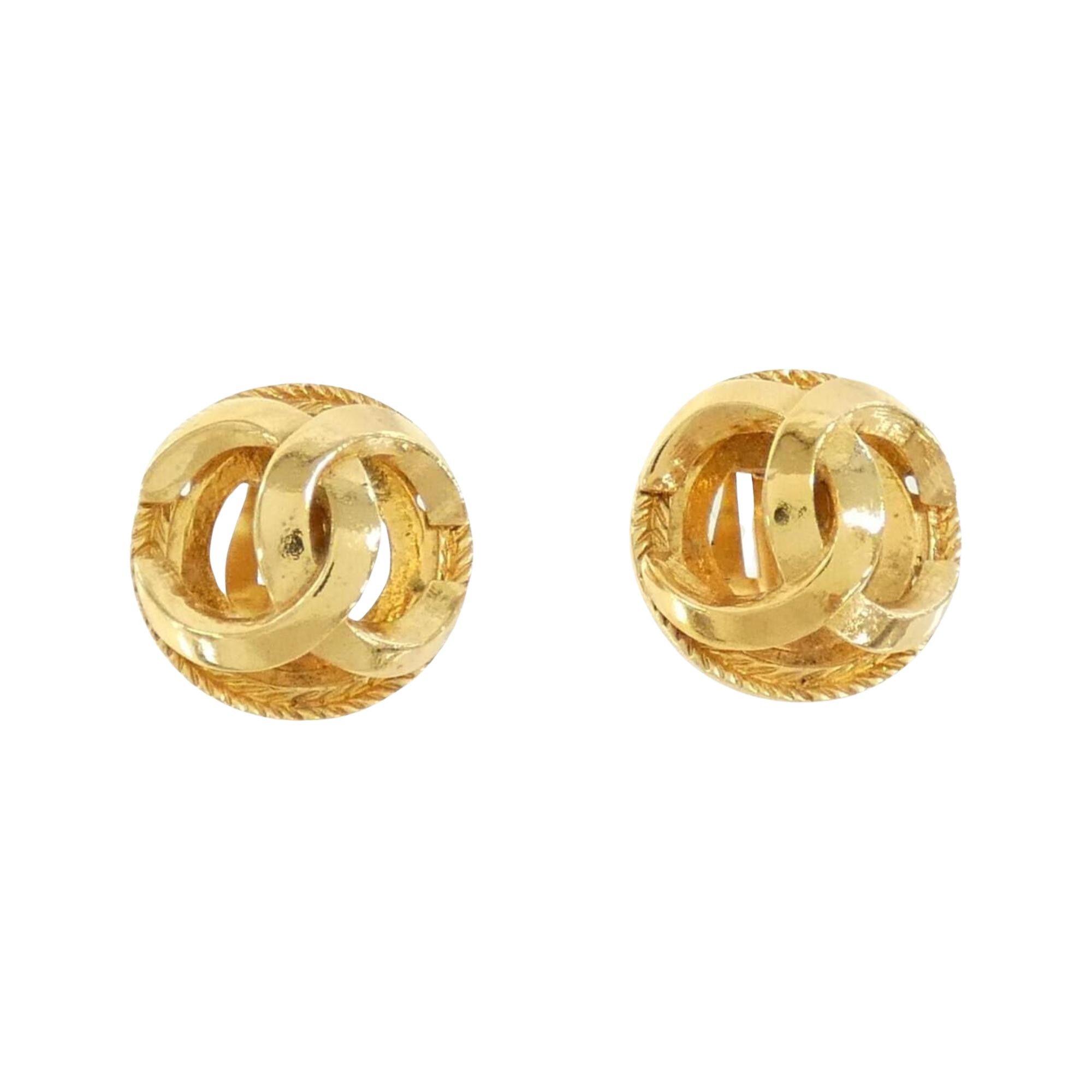 Chanel Chanel Coco Mark earring Size ONE SIZE - 1 Thumbnail