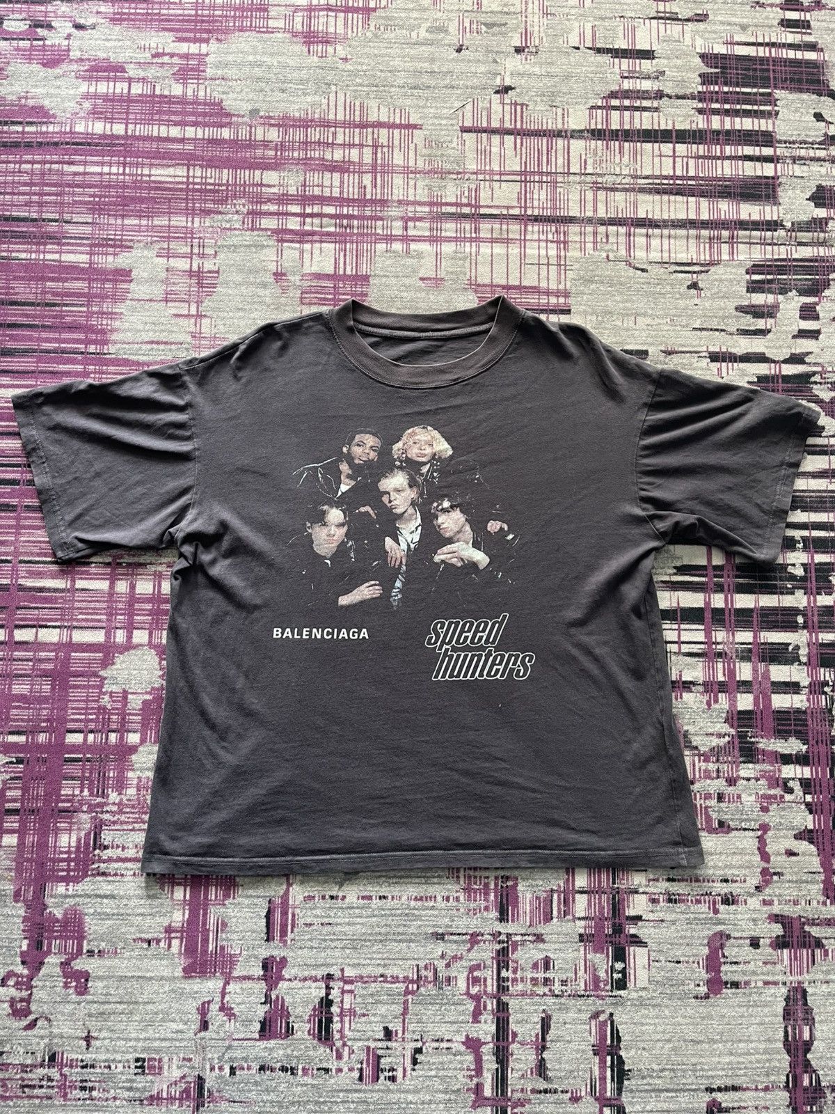 Balenciaga VINTAGE BALENCIAGA SPEED HUNTERS TOUR TEE VERY RARE Size US S / EU 44-46 / 1 - 1 Thumbnail