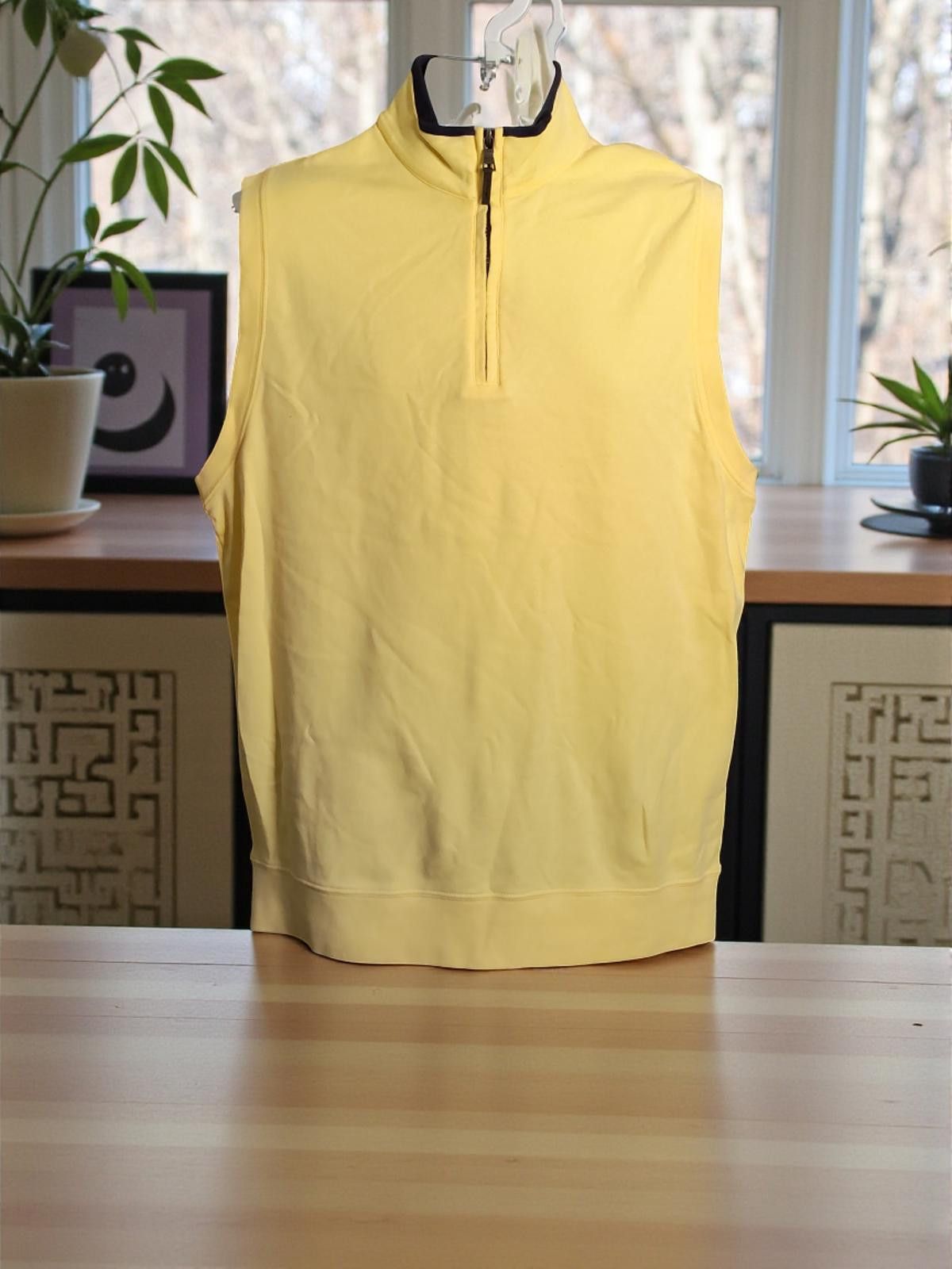Other Fairway & Greene Yellow Quarter-Zip Golf Vest Size Medium Size US M / EU 48-50 / 2 - 3 Thumbnail
