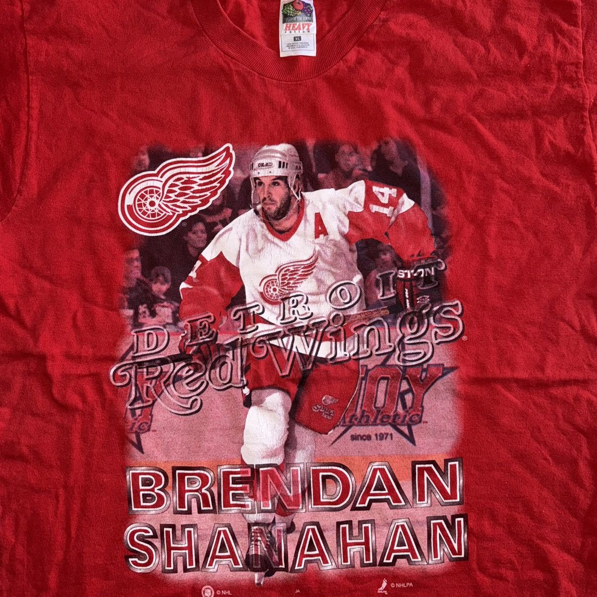 NHL VTG 90S DETROIT RED WING Size US XL / EU 56 / 4 - 1 Thumbnail