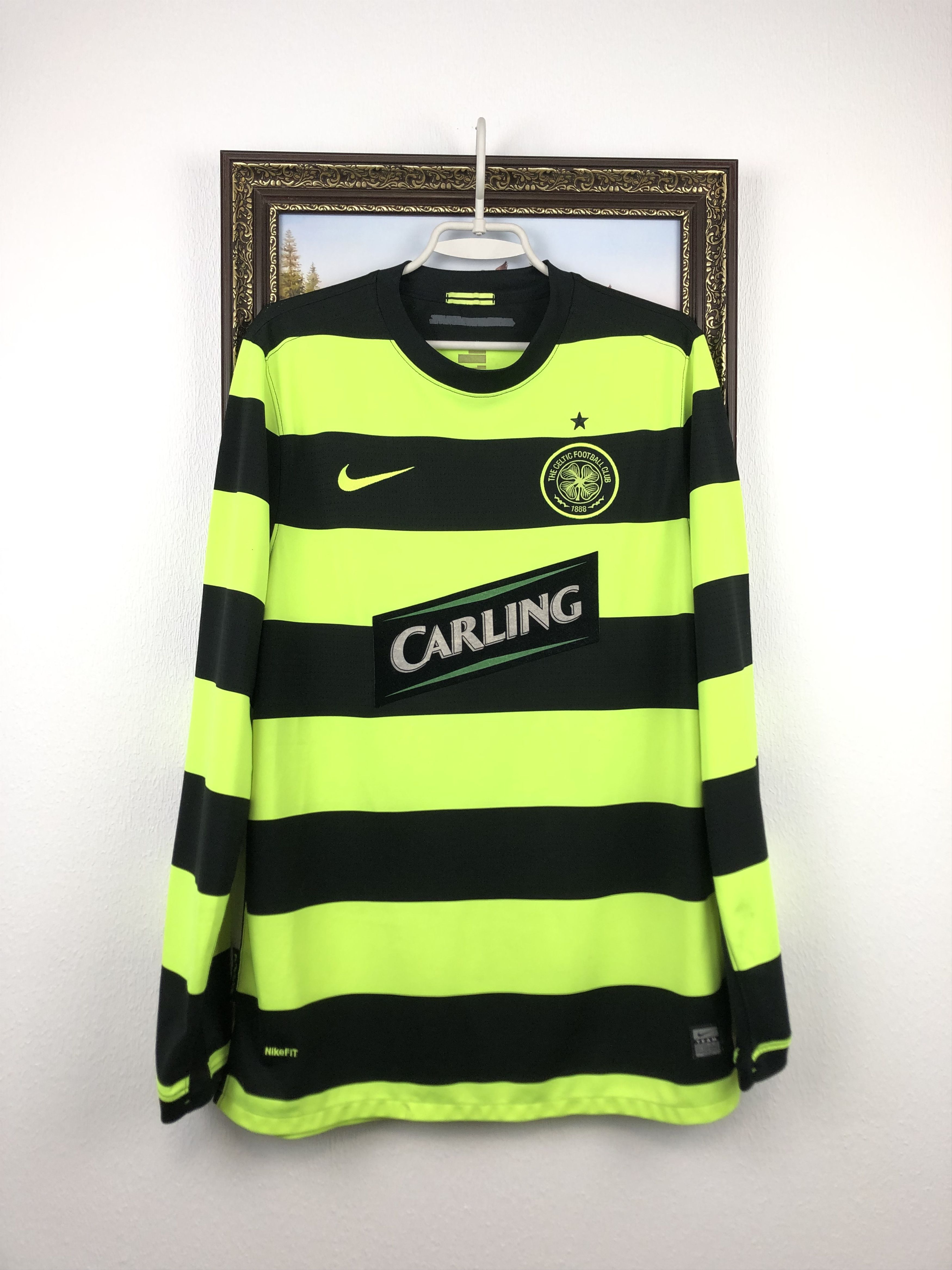 Celtic FC - 2009/2010 - Away - Long Sleeve Jersey - deals Small