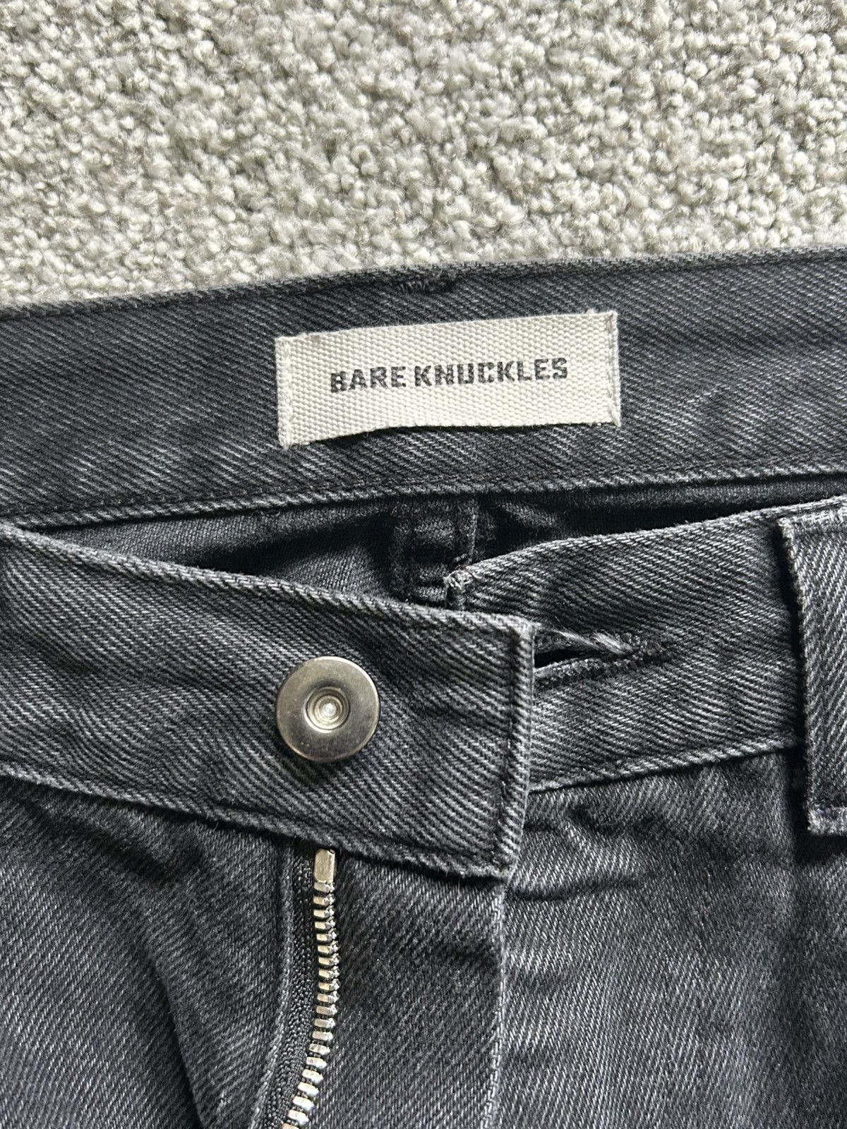 Bare Knuckles Bare Knuckles Serge Loose Bootcut in Ash Black Size US 32 / EU 48 - 3 Thumbnail