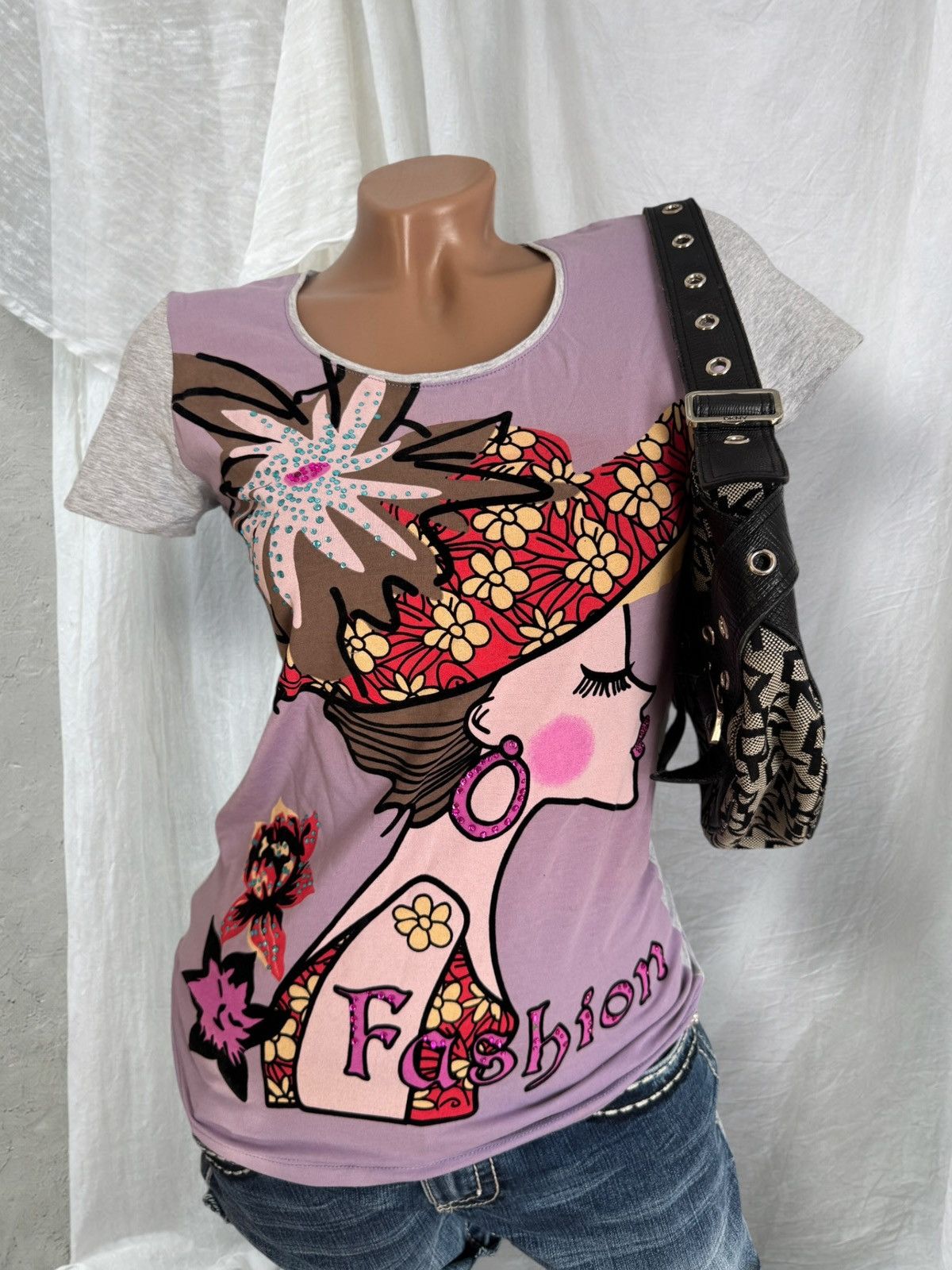 Hysteric Glamour 2000’s Aesthetic Y2K Fashion Glam Super Sexy T-Shirt Size M / US 6-8 / IT 42-44 - 1 Thumbnail