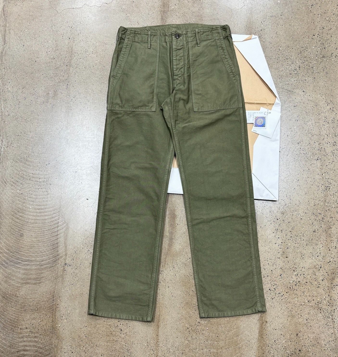 Visvim Visvim Drill Mil Pants Military Style Size US 28 / EU 44 - 1 Thumbnail