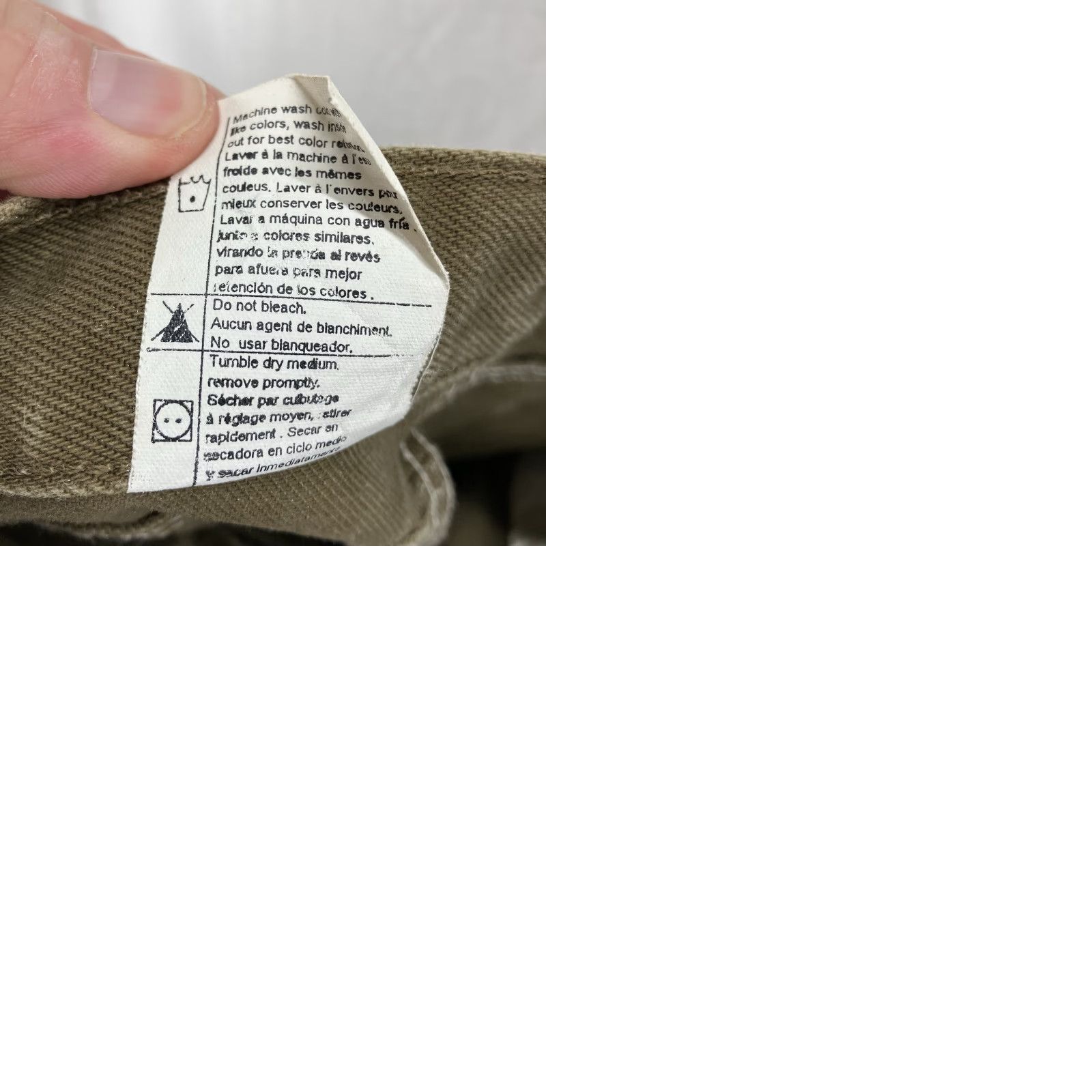 Carhartt VINTAGE Carhartt Pants Mens 40x30 Canvas Olive Workwear 5-Pocket Zipper Carpenter Straight Mens Junior? Size US 40 / EU 56 - 12 Thumbnail