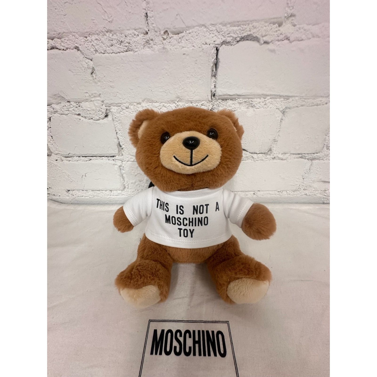 Moschino AW24 Moschino Couture Plush Teddy Bear Handle Crossbody Bag Size ONE SIZE - 11 Thumbnail