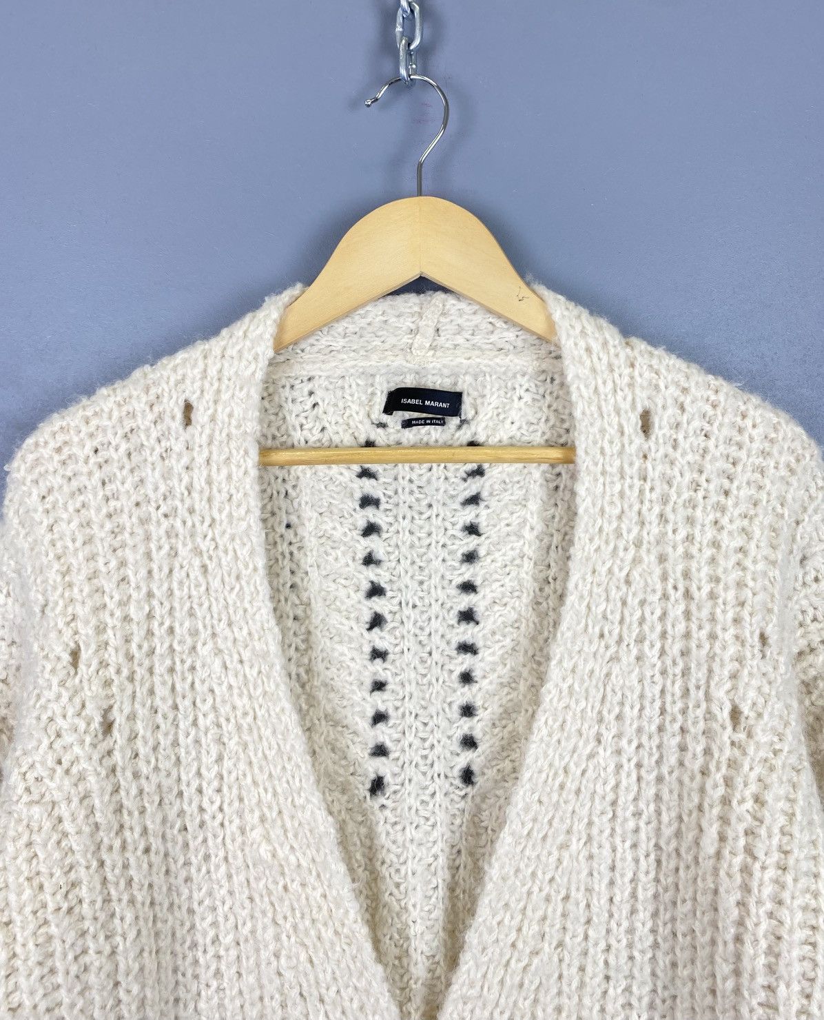 Isabel Marant Isabel Marant Alpaca Wool Knitted Cardigan Style Fisherman Size M / US 6-8 / IT 42-44 - 2 Thumbnail