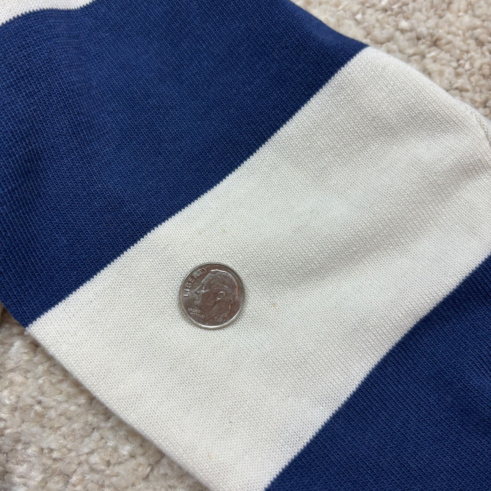 Hunt Club × Vintage Vintage Hunt Club JC Penney Rugby Striped Polo Shirt Men's L Size US L / EU 52-54 / 3 - 9 Thumbnail