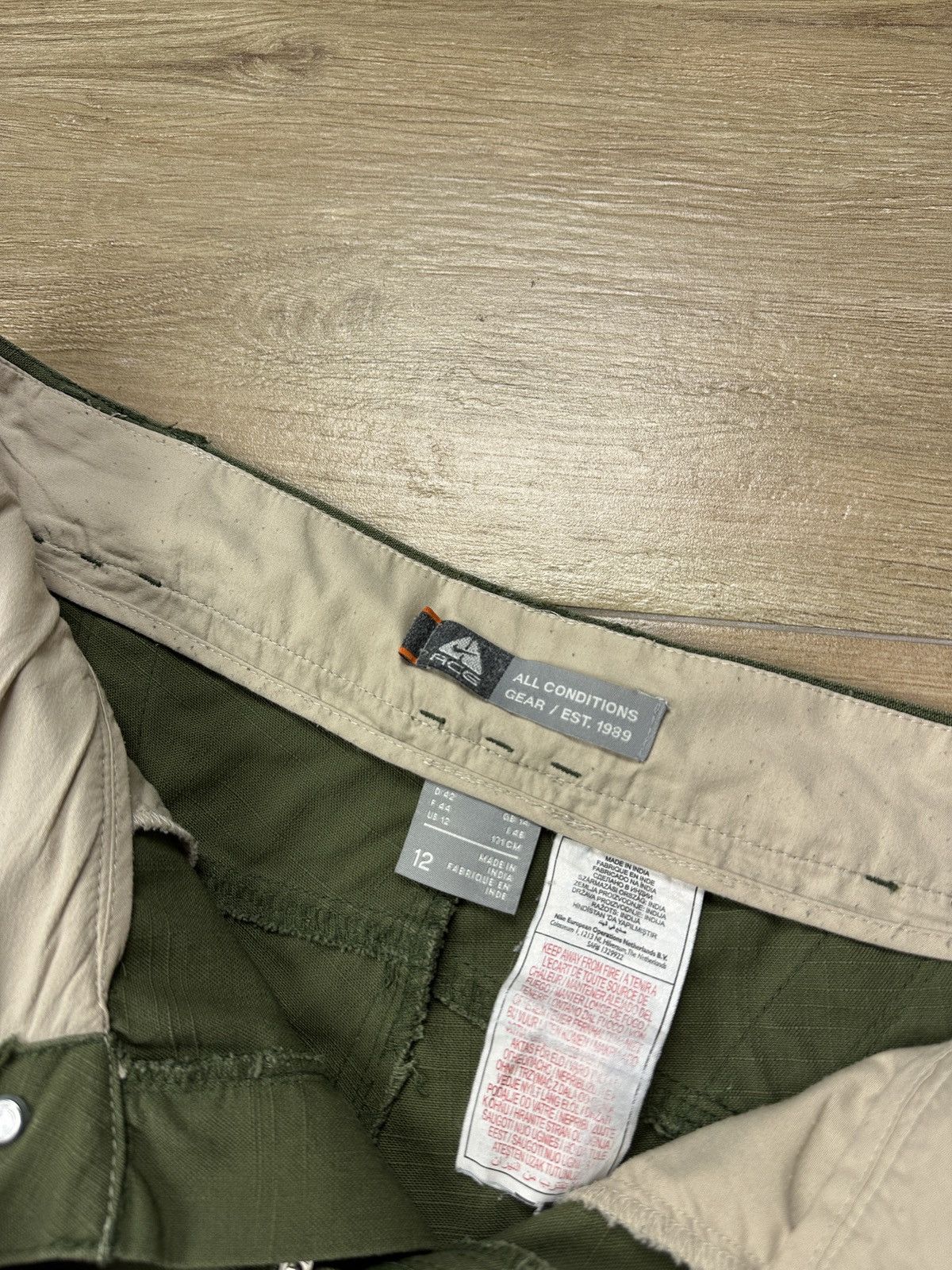 Nike ACG × Vintage Vintage Y2K Nike ACG Shorts Size 34" / US 12 / IT 48 - 8 Thumbnail