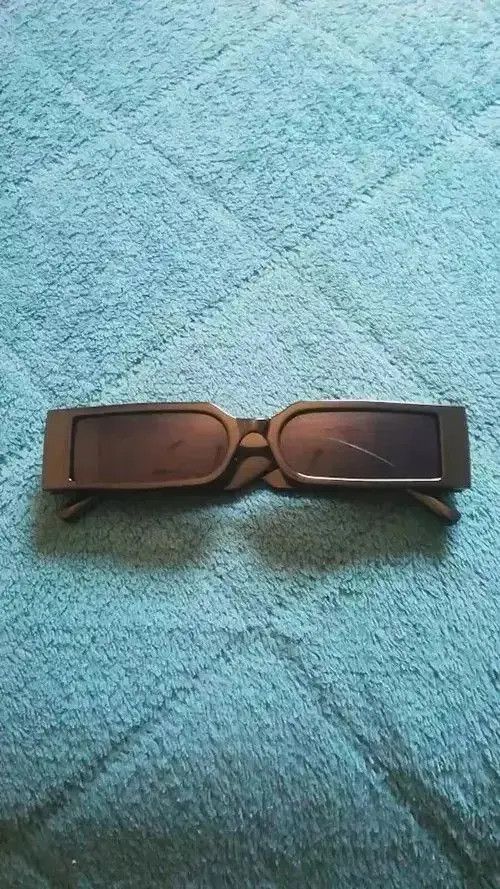 VIBE Retro Style Square Frame Glasses Size ONE SIZE - 7 Thumbnail