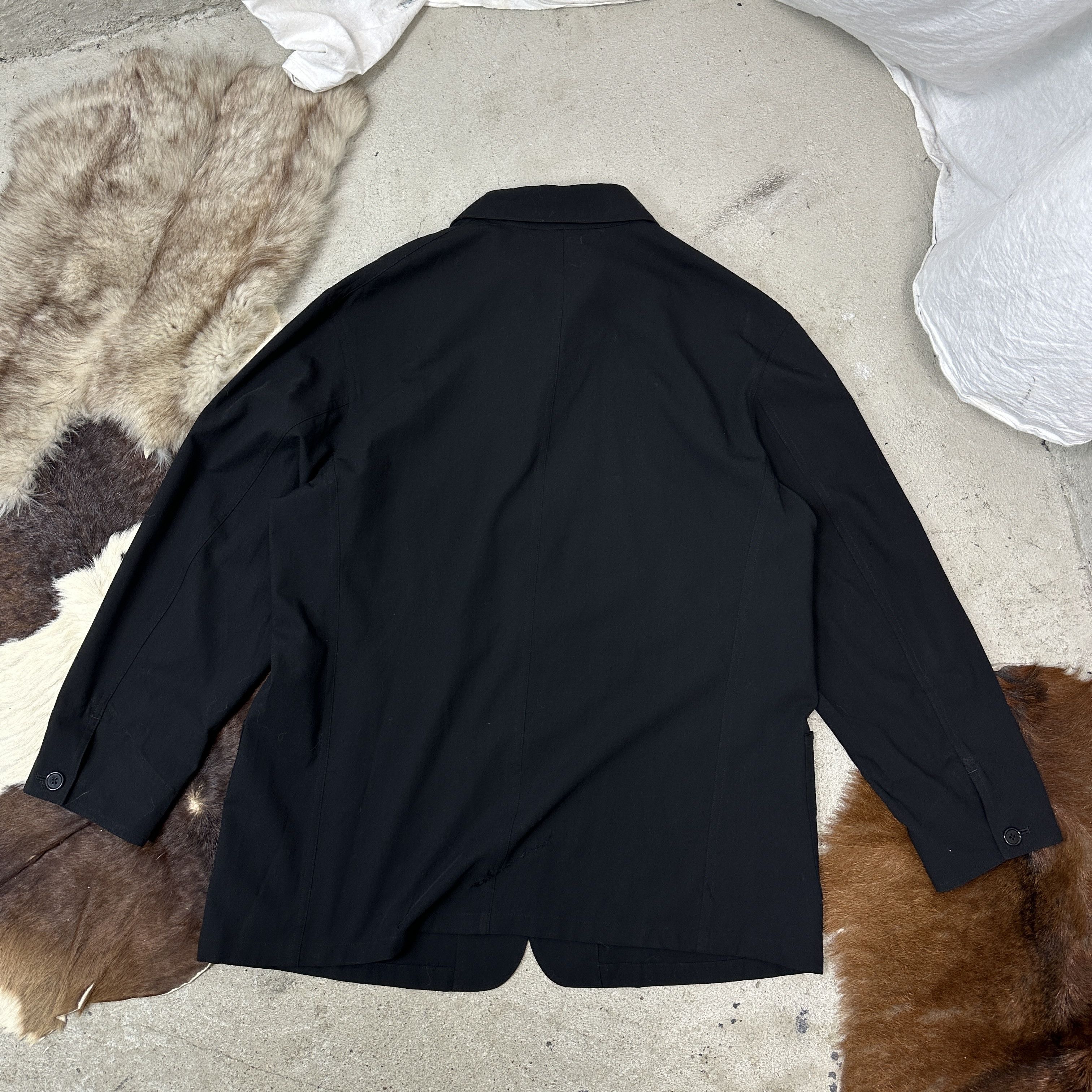 Yohji Yamamoto Vintage Avant-Garde Woolen Y’s Yohji Yamamoto Japanese Coat Size M / US 6-8 / IT 42-44 - 12 Thumbnail