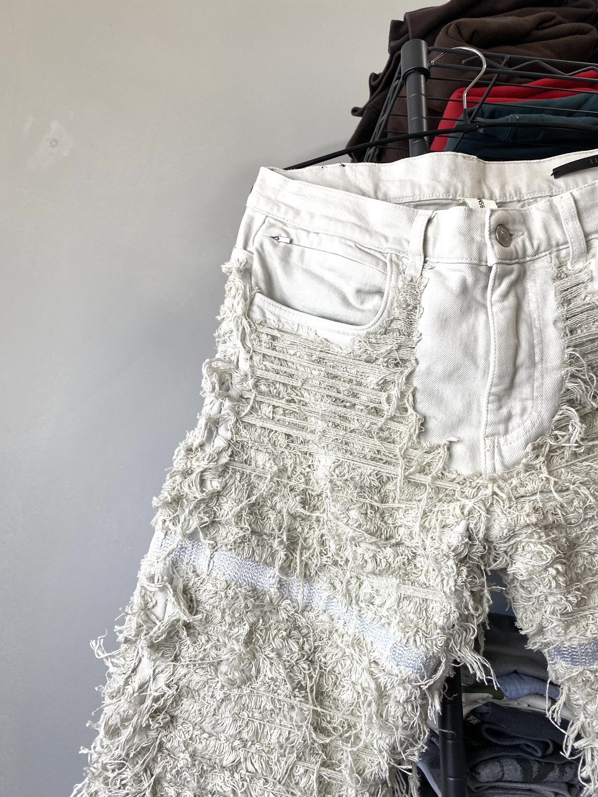 1017 ALYX 9SM Alyx Blackmeans Denim Pants Distressed Size US 32 / EU 48 - 4 Thumbnail