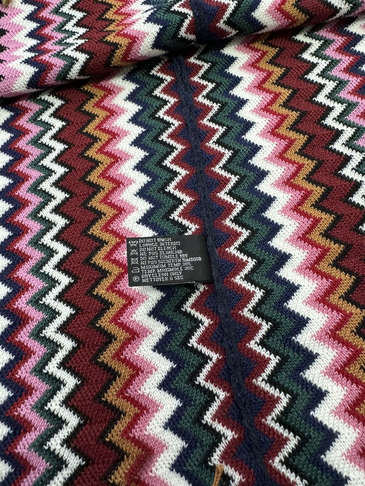 Missoni Missoni Poncho One Size Zigzag-Woven Knitted Cape NEW Size ONE SIZE - 6 Thumbnail