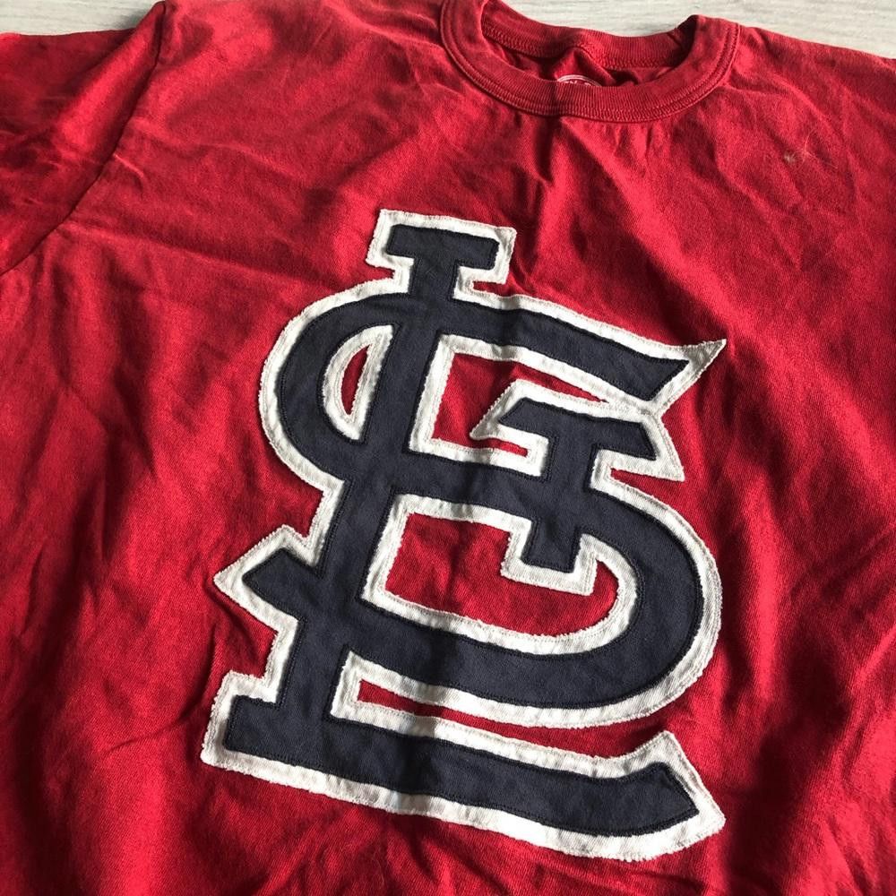 Designer 47 Red STL St Louis Short Sleeve Shirt Size S / US 4 / IT 40 - 3 Thumbnail