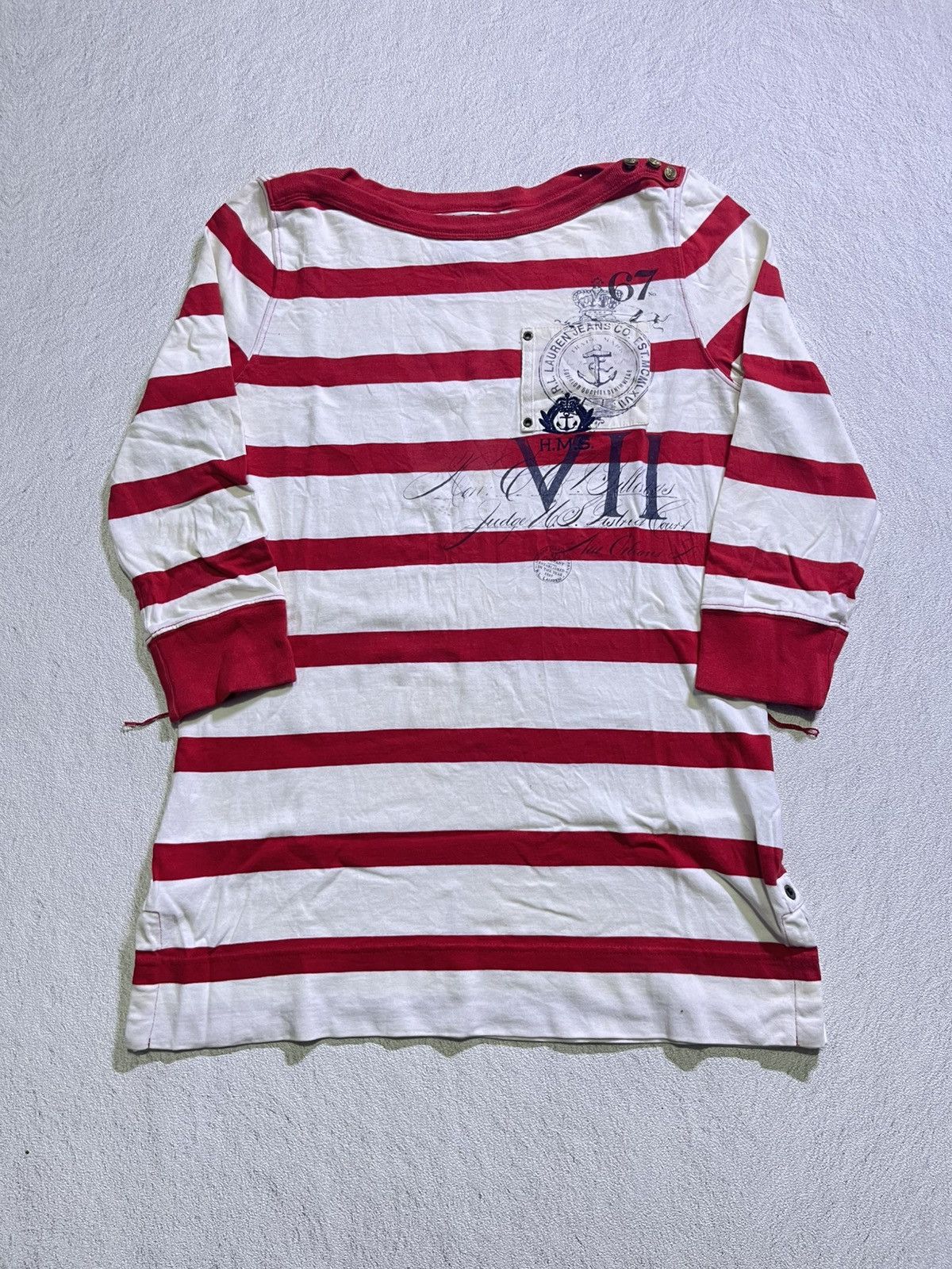 Ralph Lauren Y2K RALPH LAUREN long tshirt Size M / US 6-8 / IT 42-44 - 1 Thumbnail