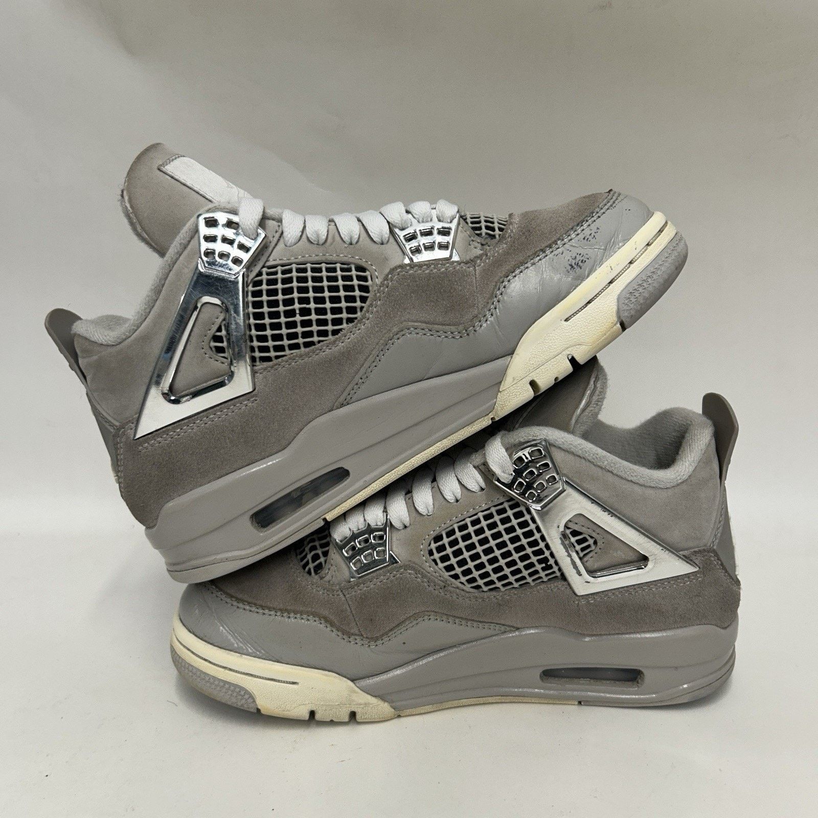 Jordan Brand Nike Air Jordan 4 Retro WMNS “Frozen Moments” AQ9129-001 Size US 5 / IT 35 - 3 Thumbnail