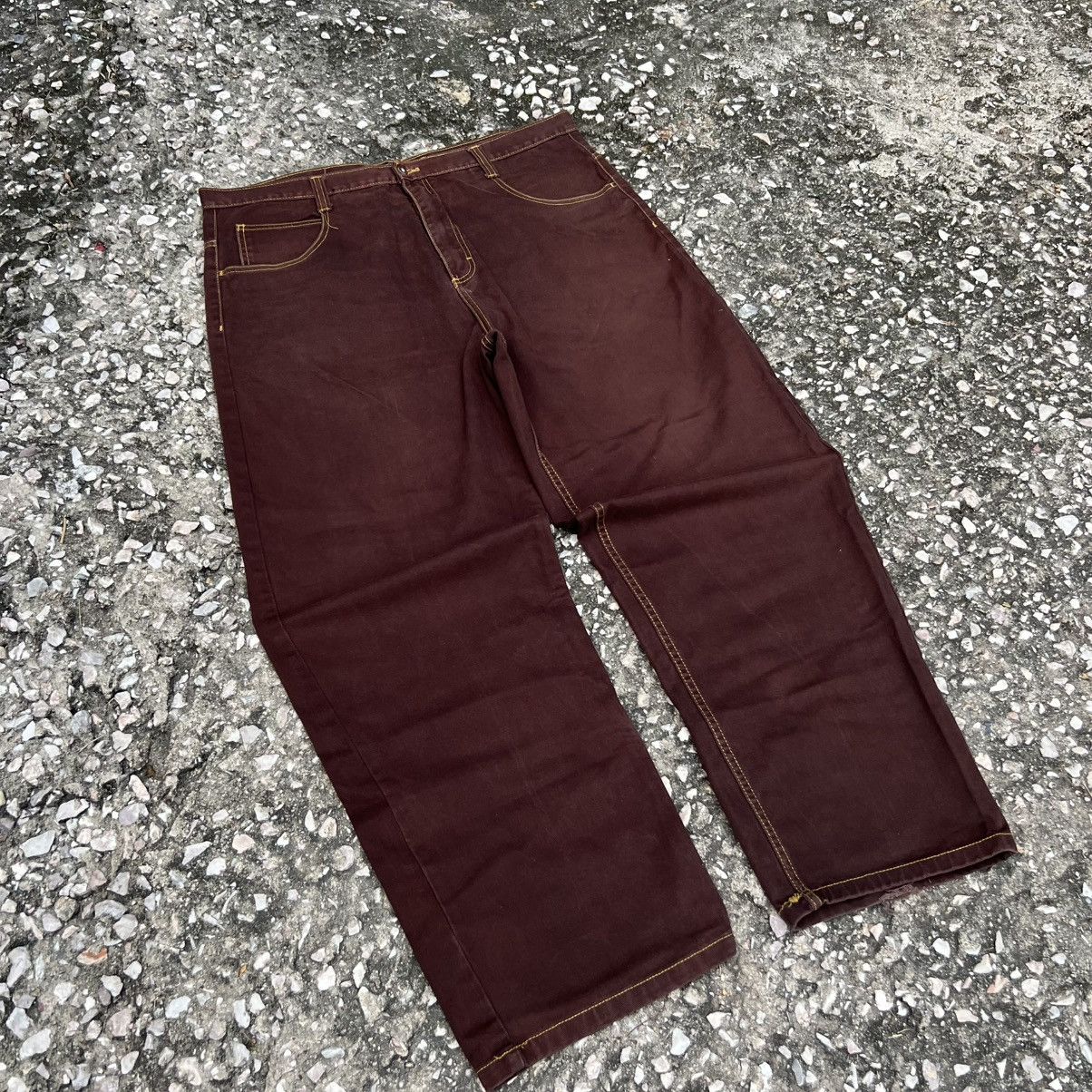 Southpole “y2k style” SOUTHPOLE BROWN BAGGY JEANS Size US 42 / EU 58 - 2 Thumbnail