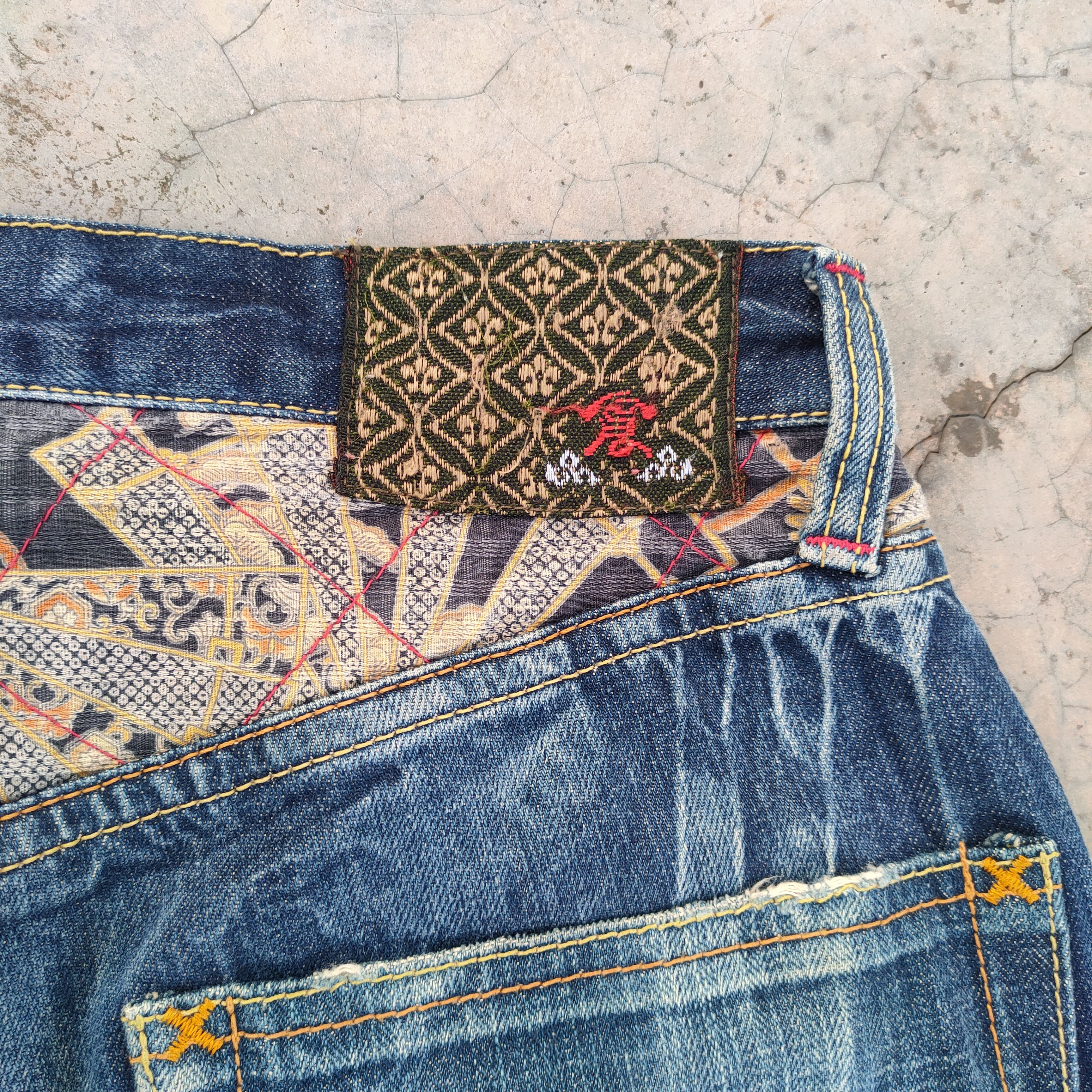 Japanese Brand SICK💥 JAPANESE VINTAGE DISTRESSED FADED JEANS DENIM PANTS Size US 30 / EU 46 - 12 Thumbnail
