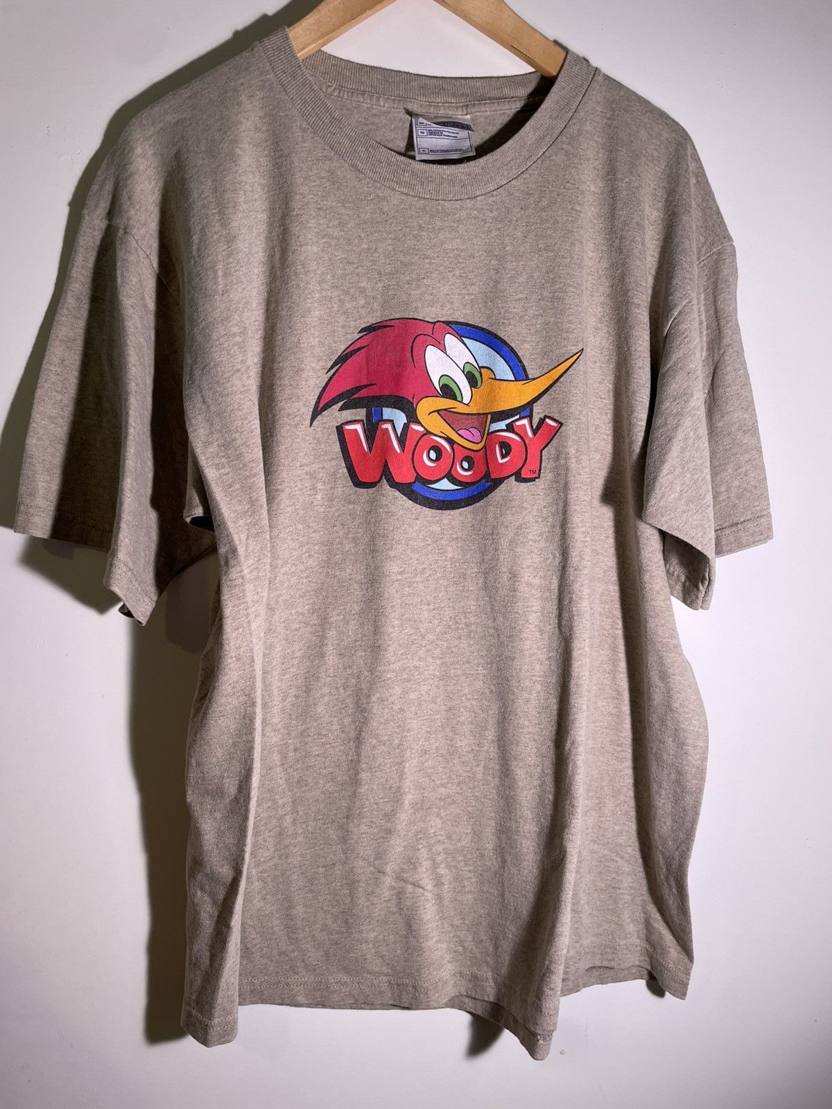 Vintage 90’s 2000’s Y2K Woody The Wood Pecker Cartoon Retro T Shirt Size US XL / EU 56 / 4 - 1 Thumbnail