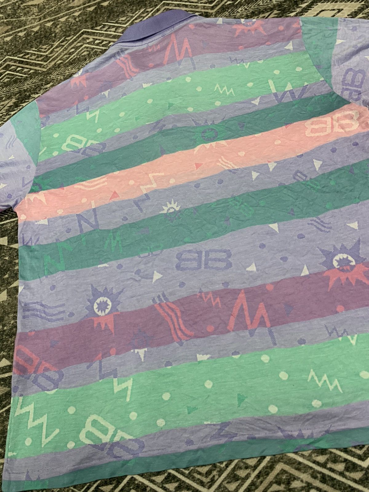 Balenciaga 90s BALENCIAGA PARIS MONOGRAM DESIGN Size US L / EU 52-54 / 3 - 12 Thumbnail