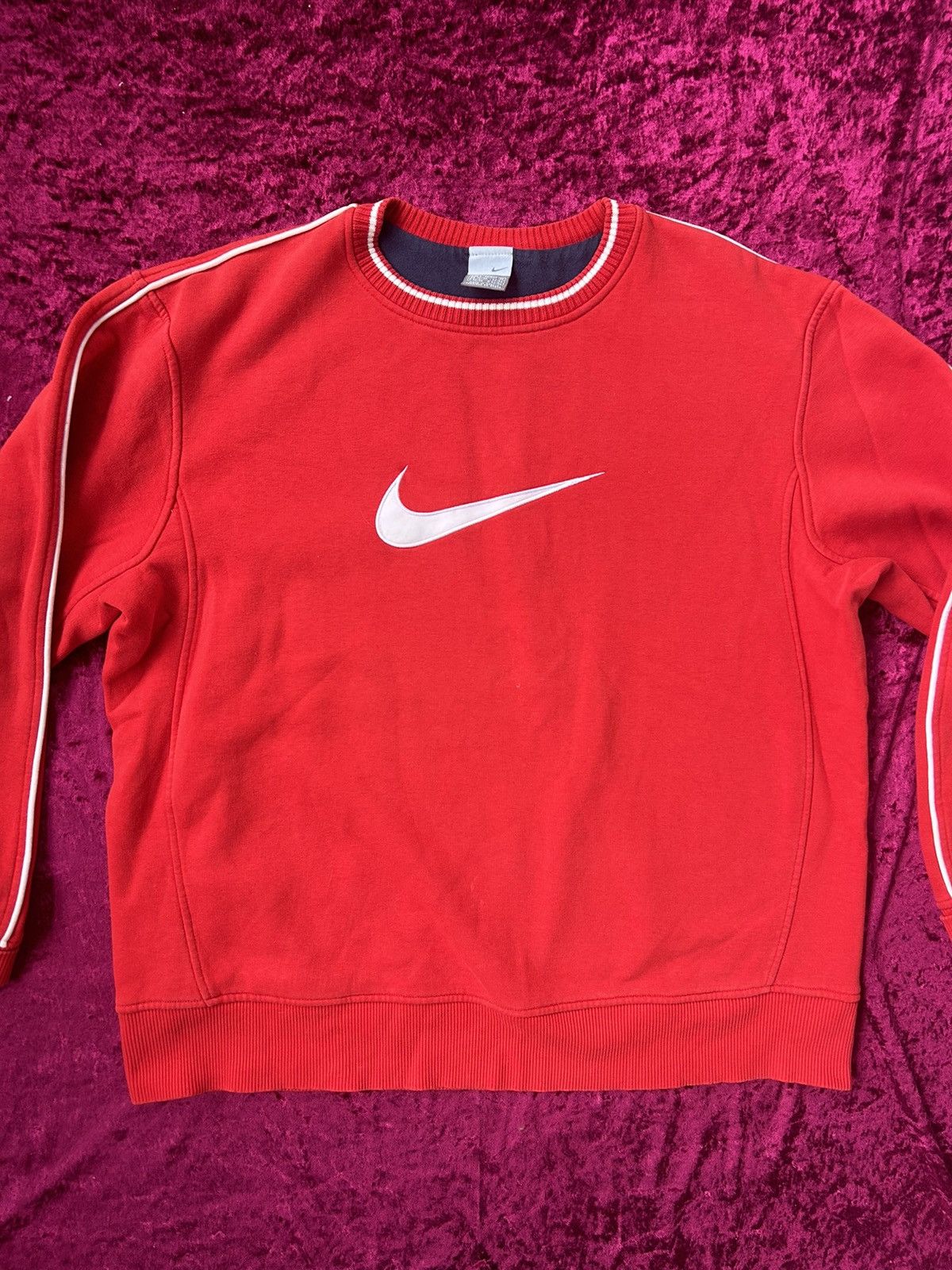 Nike Vintage 90s Nike sweater Size US L / EU 52-54 / 3 - 1 Thumbnail