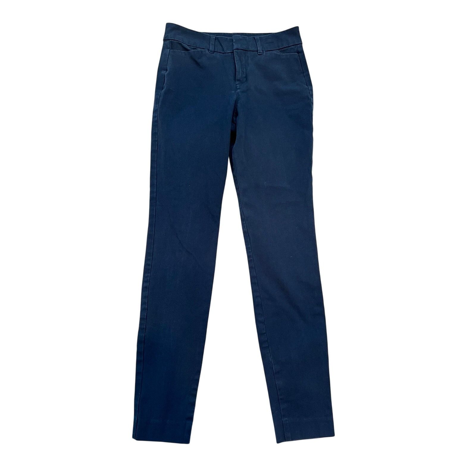 Old Navy Old Navy High Rise Pixie Navy Skinny Leg Pant Size 0 Size 25" / US 0 / IT 36 - 1 Thumbnail