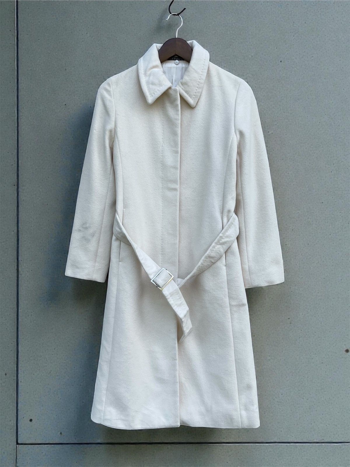 Yohji Yamamoto INED X ANGORA YOHJI YAMAMOTO WOMEN'S WOOL COAT/JACKET Size S / US 4 / IT 40 - 2 Thumbnail