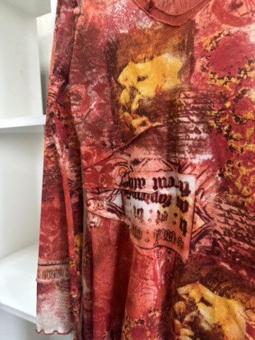 Jean Paul Gaultier × Vintage Vintage Mesh Multilayer Avant-Garde JPG Style Blouses Size M / US 6-8 / IT 42-44 - 7 Thumbnail