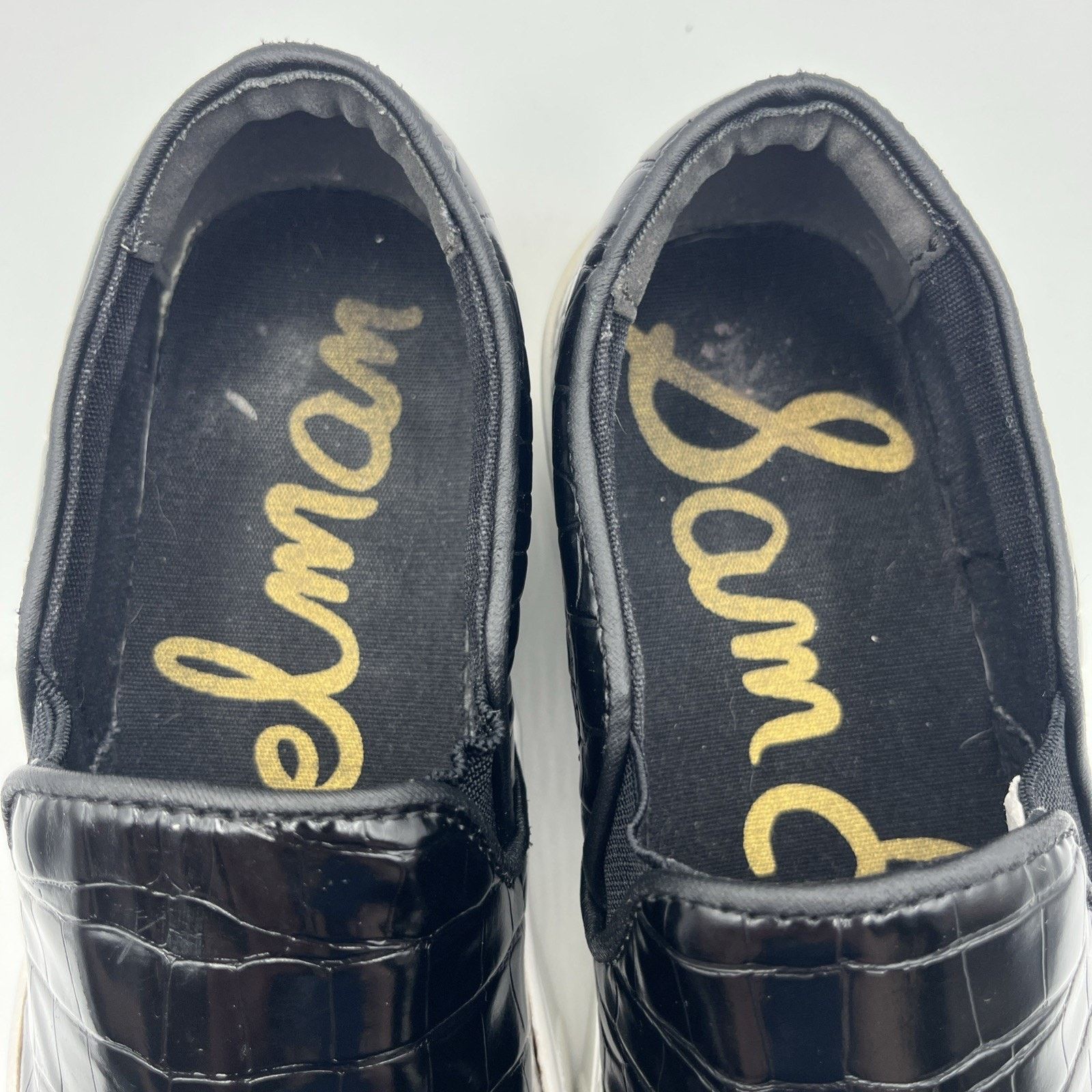 Sam Edelman Sam Edelman Sneakers Women's Size 6M Black Faux Leather Size US 6 / IT 36 - 5 Thumbnail