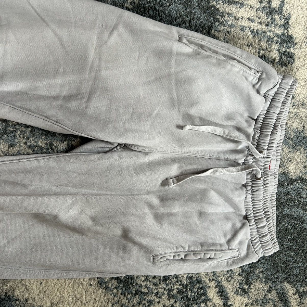 Killion KiLLiON STONE GREY SLiM FRENCH TERRY CUFF SWEATPANTS JOGGERS Size US 28 / EU 44 - 4 Thumbnail