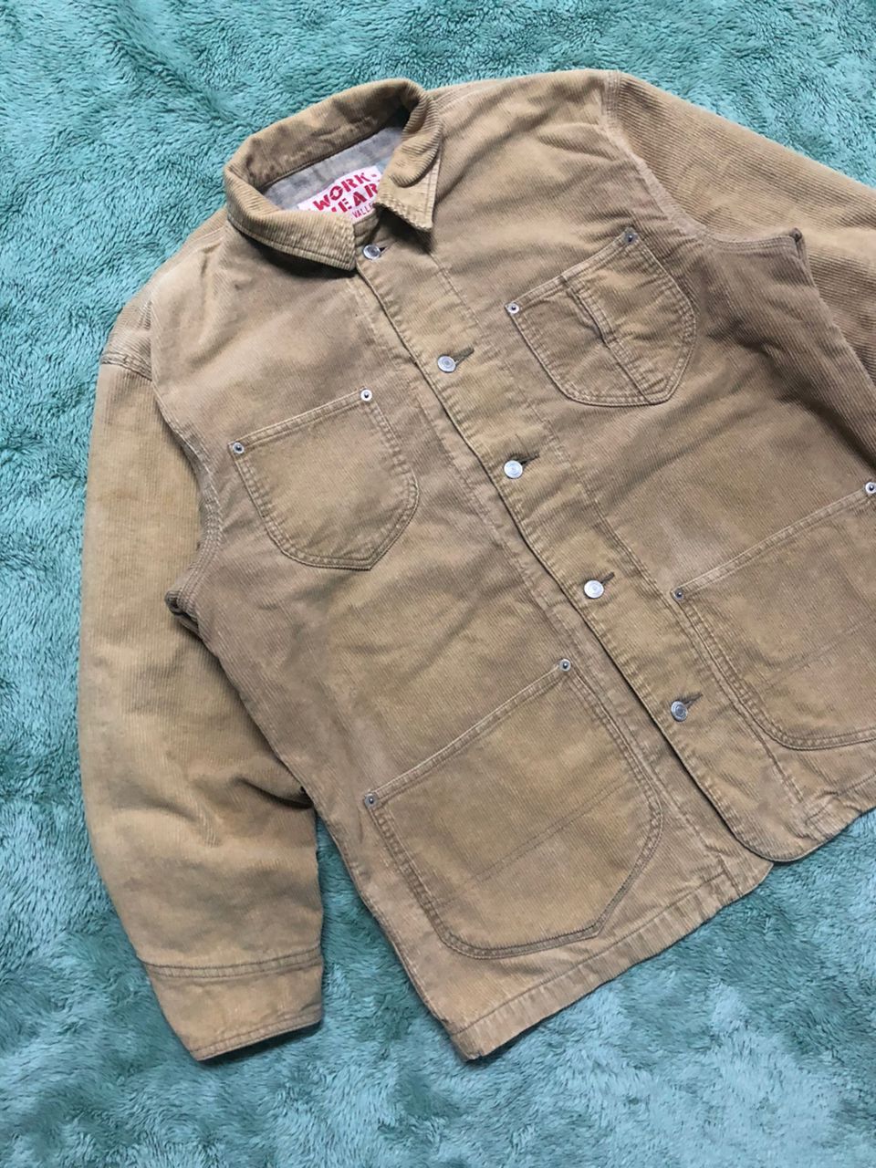 Japanese Brand JAPANESE BRAND SUN VALLEY WORK WEAR CORDUROY JACKET Size US M / EU 48-50 / 2 - 5 Thumbnail