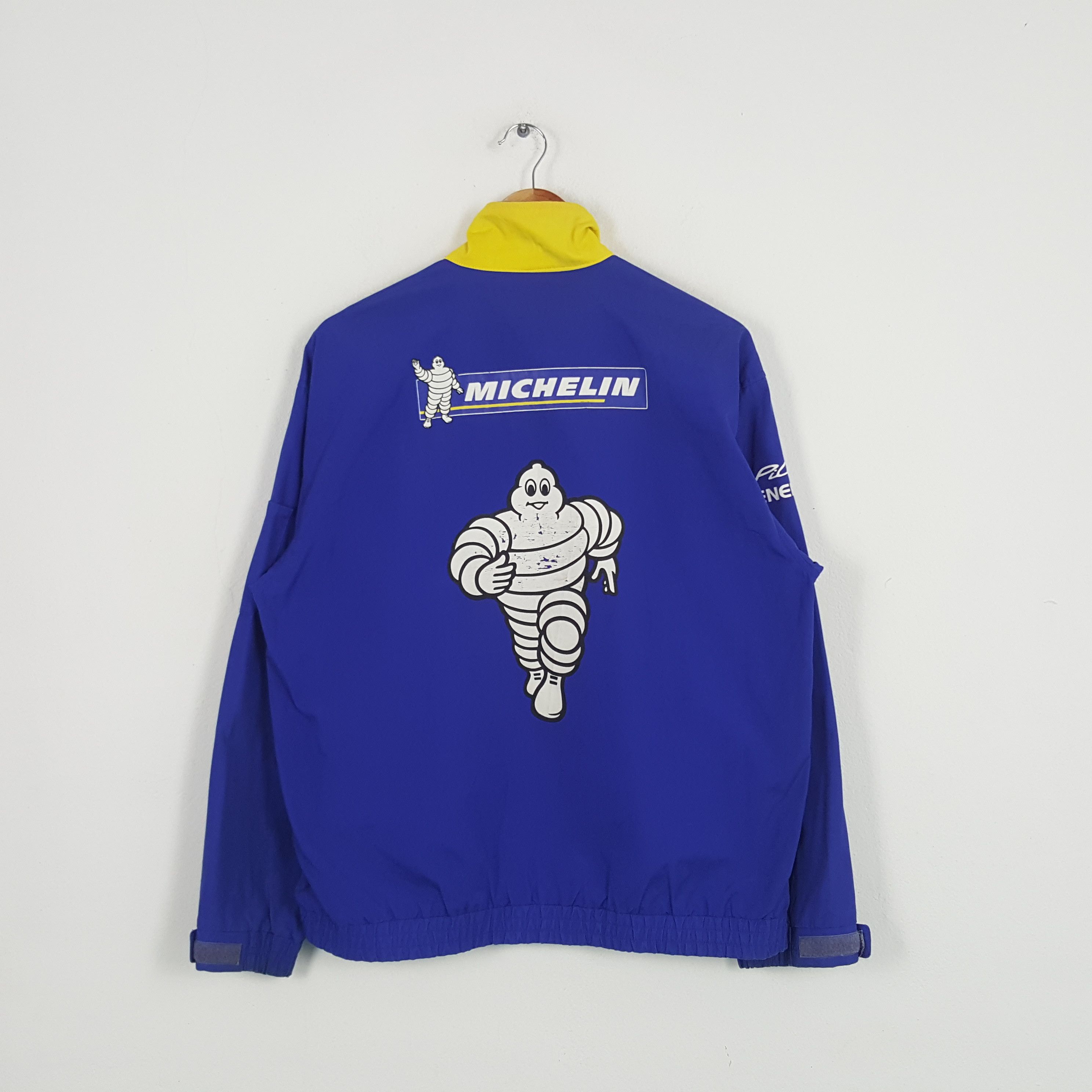 Vintage Vintage Michelin Racing Tyre Motorsports Jacket Size US L / EU 52-54 / 3 - 1 Thumbnail