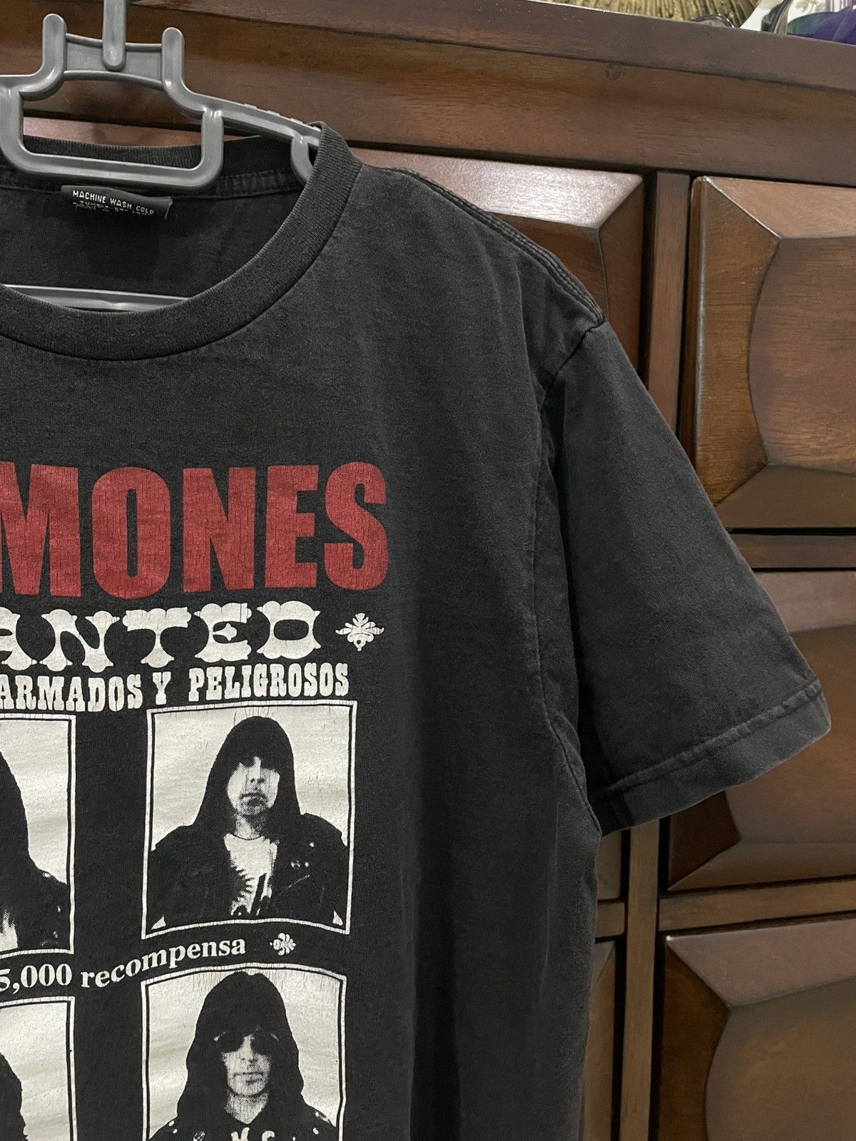 Band Tees Vintage The Ramones Line Up Mirror Print Size US L / EU 52-54 / 3 - 8 Thumbnail