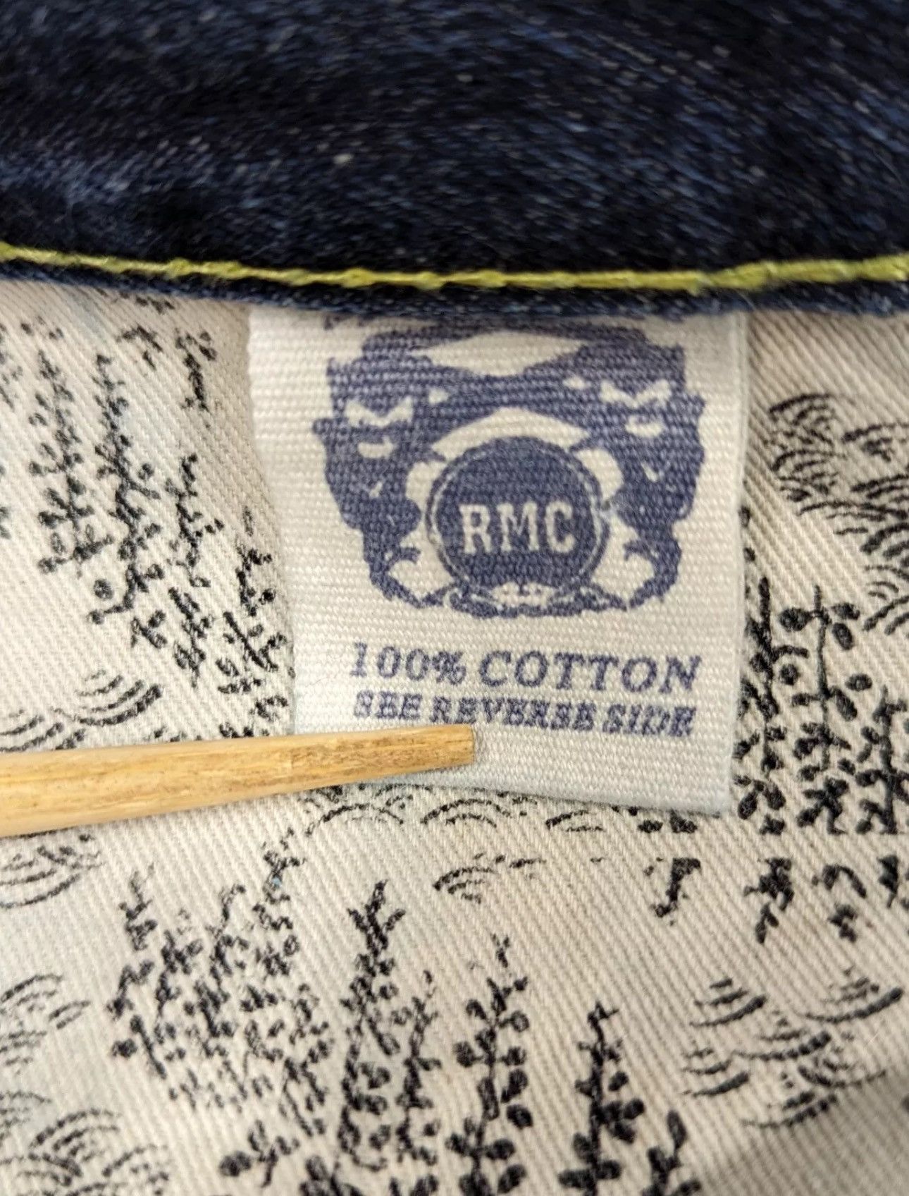 Japanese Brand × RMC Jeans × Vintage Red Monkey 2000’s Vintage Y2K Japanese Selvage Denim Jeans Size US 34 / EU 50 - 8 Thumbnail