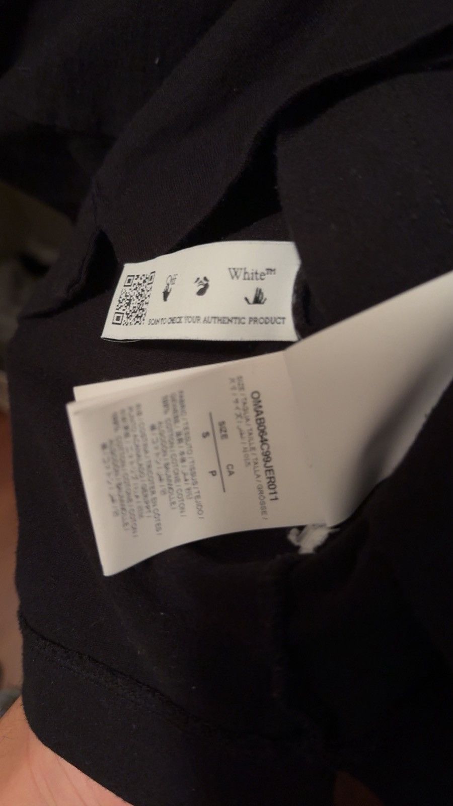 Off-White Off-White Caravaggio Painting Long sleeve T shirt Size US S / EU 44-46 / 1 - 8 Thumbnail