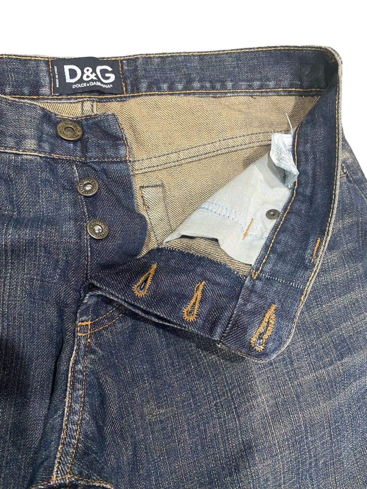 Dolce & Gabbana Rare DOLCE & GABBANA Distressed Flare Jeans W32” Size 32" / US 10 / IT 46 - 10 Thumbnail