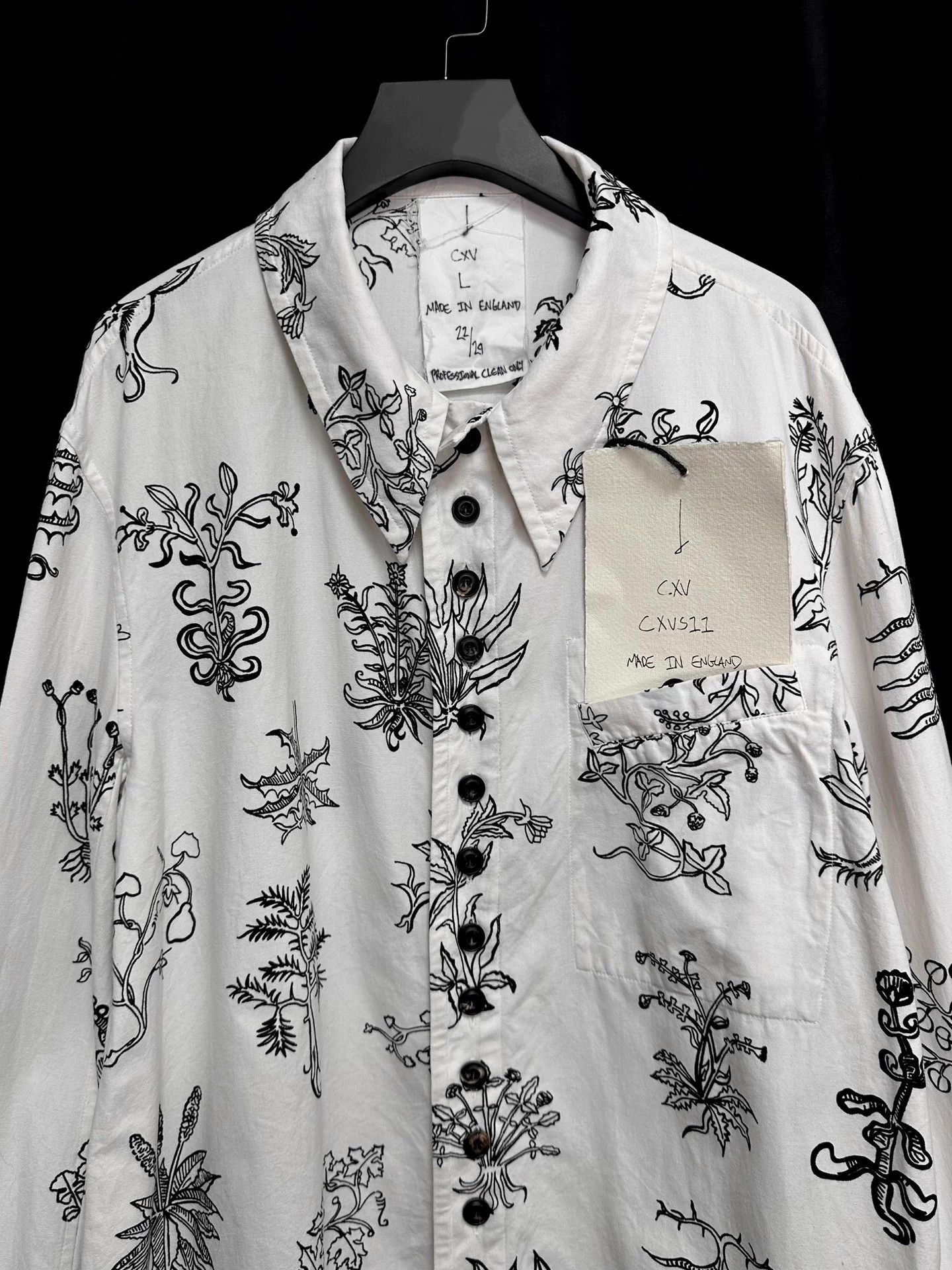 John Alexander Skelton John Alexander Skelton 24ss botanical limited shirt L Size US L / EU 52-54 / 3 - 3 Thumbnail