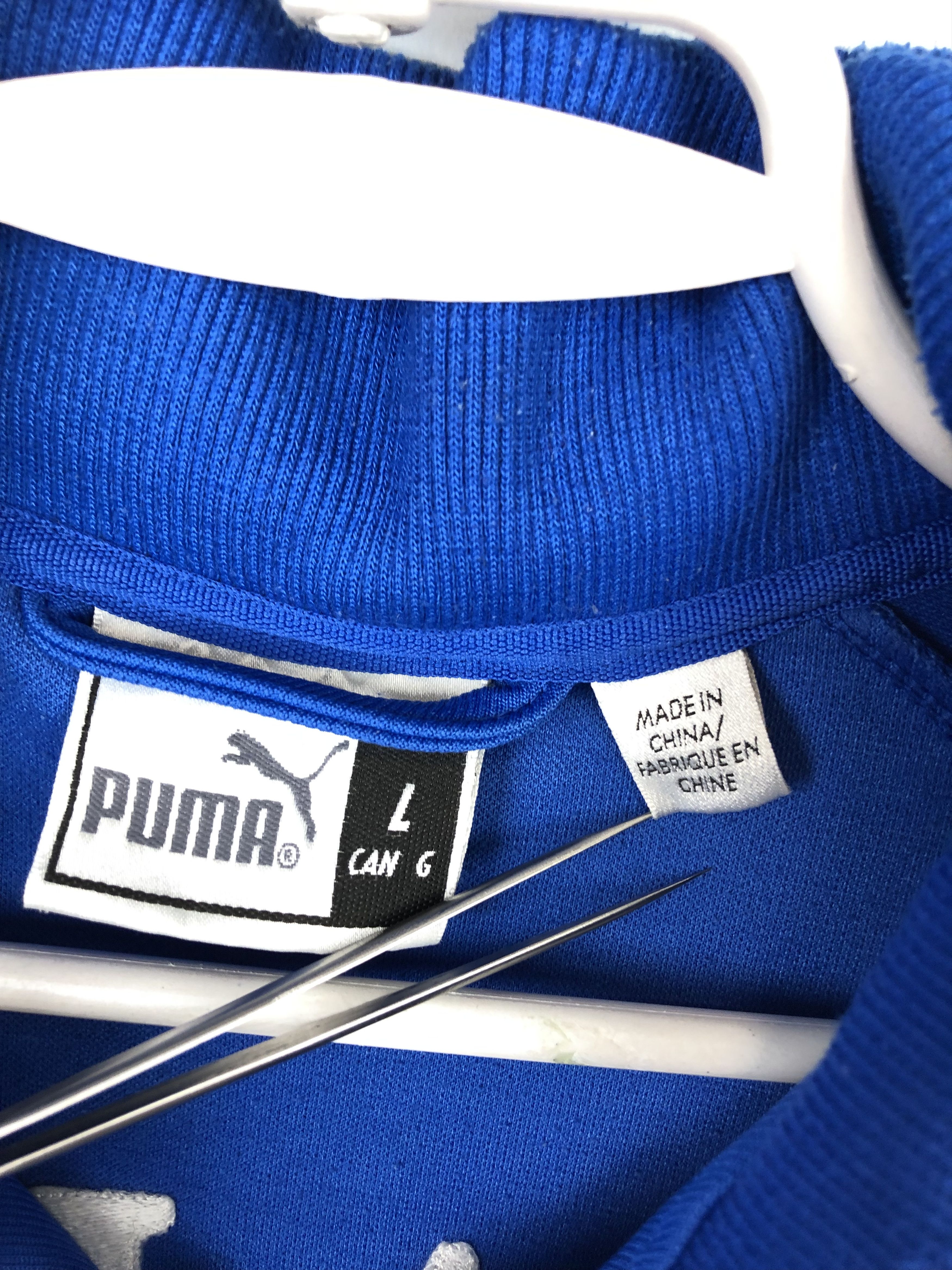 Vintage Vintage Puma Italy Football Jacket Soccer Track Top National Size US L / EU 52-54 / 3 - 5 Thumbnail