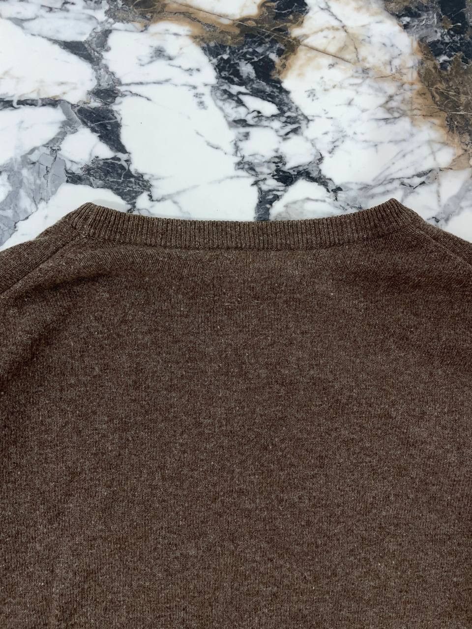 Gant GANT Men's sweater sheep wool, cashmere, size XL Brown Size US XL / EU 56 / 4 - 6 Thumbnail