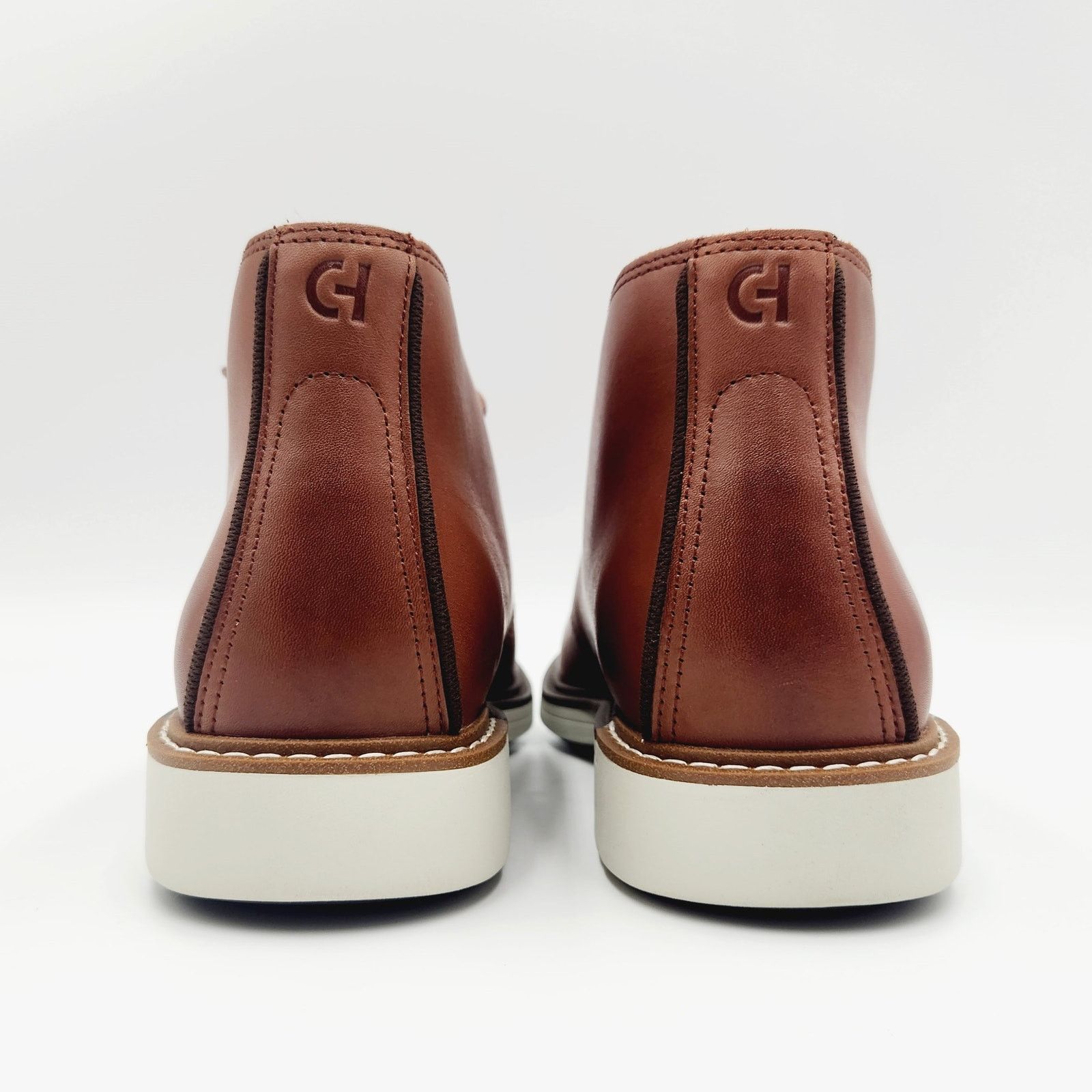 Cole Haan Cole Haan Men's Woodbury Brown Leather Chukka Boots 7.5M Size US 7.5 / EU 40-41 - 8 Thumbnail