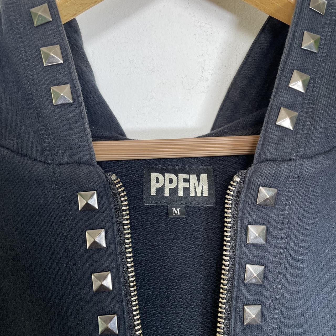 PPFM Studded Zip Hoodie